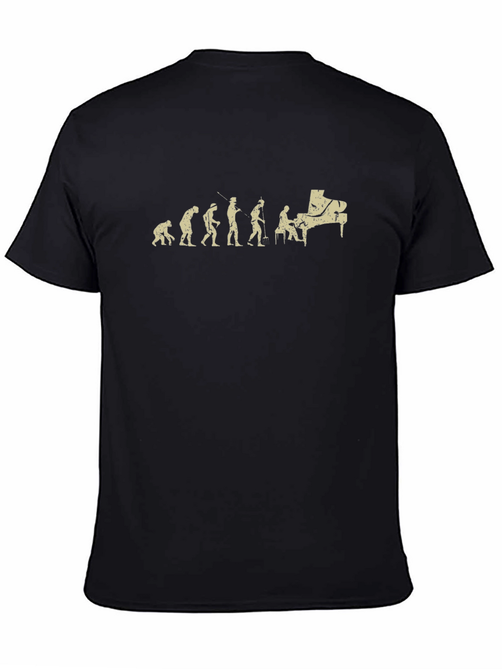Evolution of Piano T-Shirt - Music Lover Tee