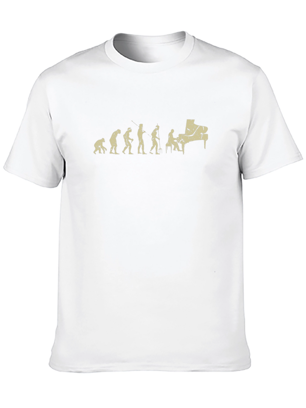 Evolution of Piano T-Shirt - Music Lover Tee