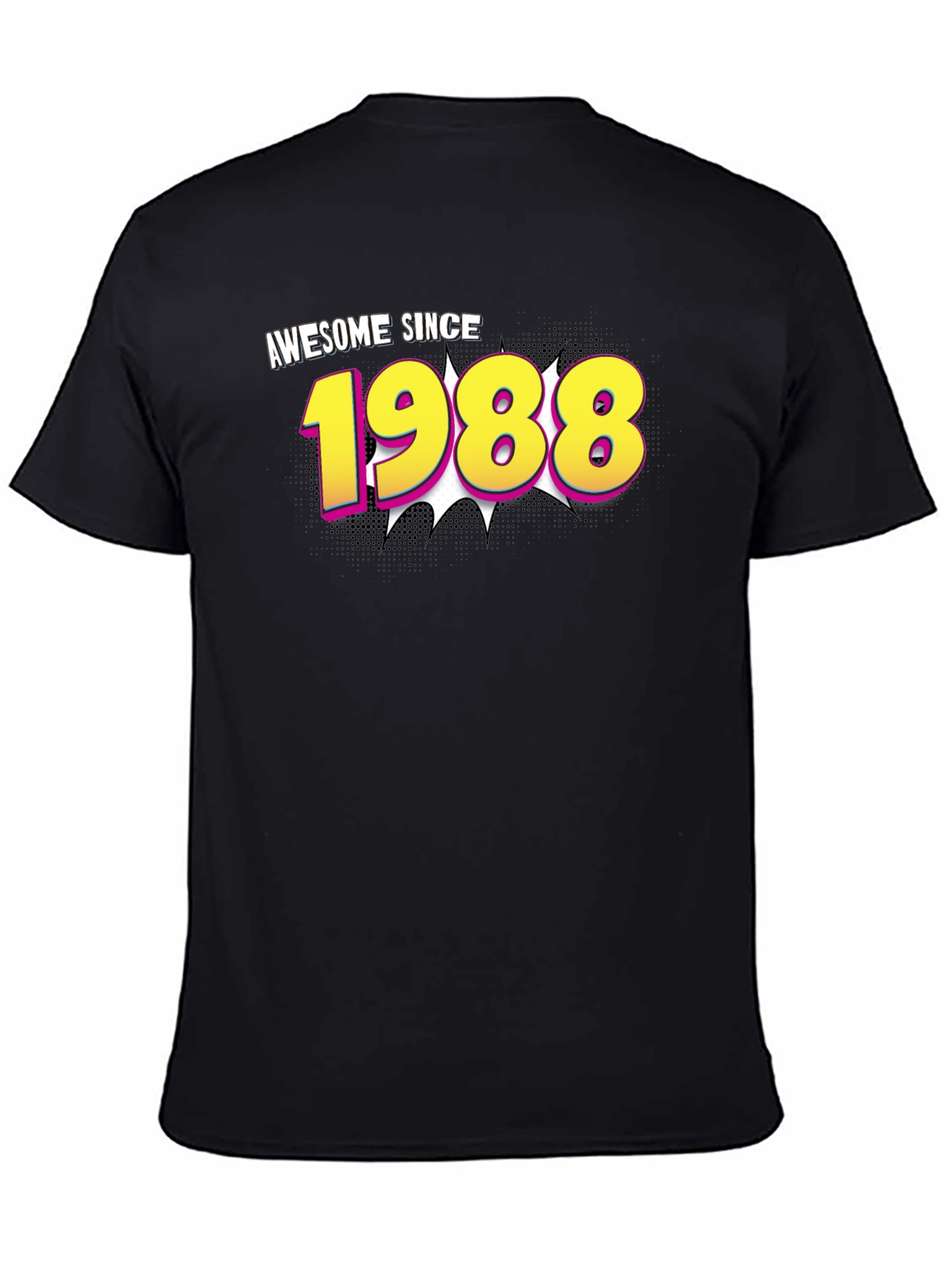 Awesome Since 1988 Black T-Shirt