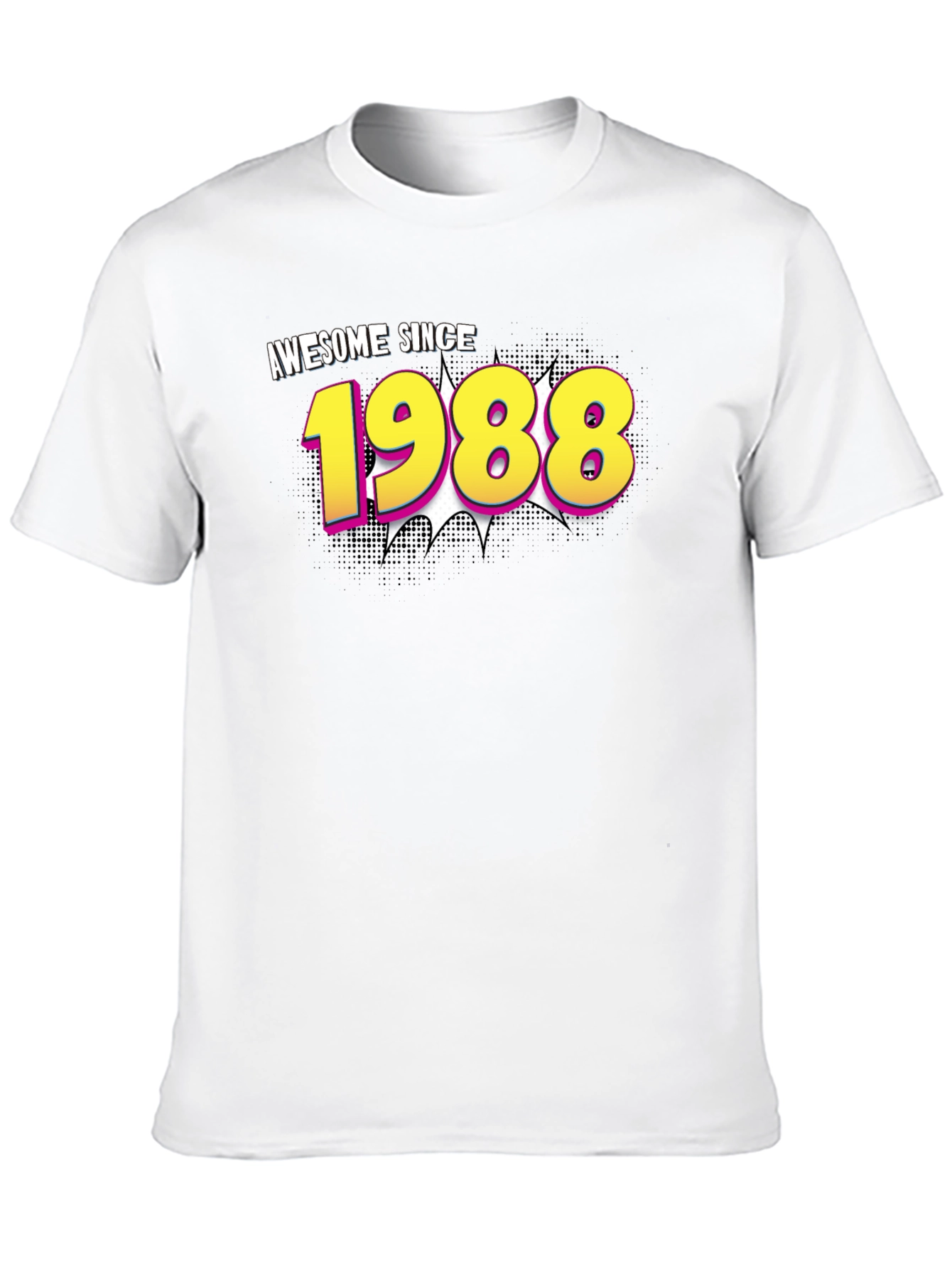 Awesome Since 1988 Black T-Shirt