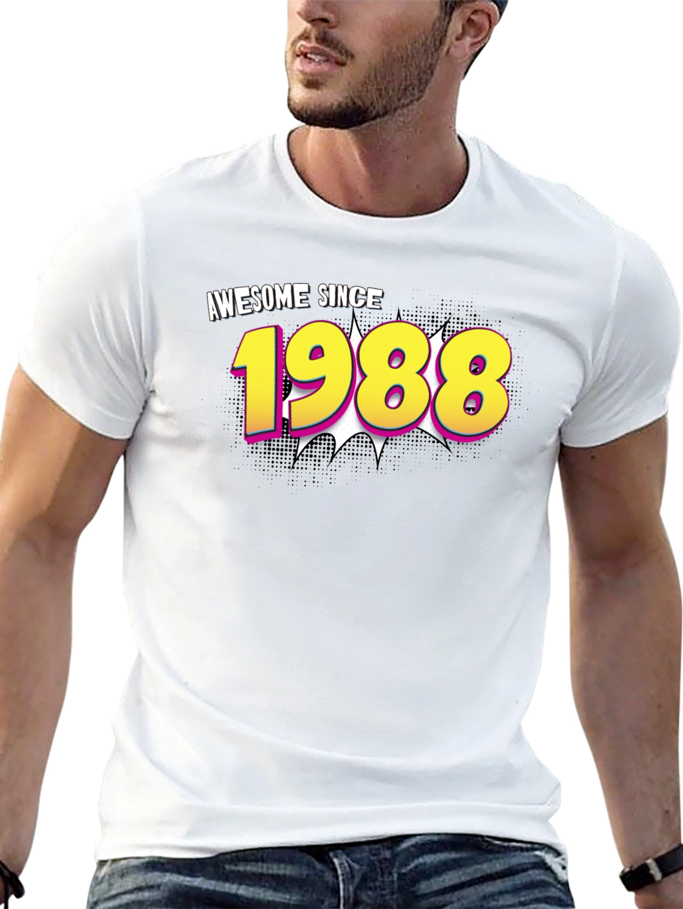 Awesome Since 1988 Black T-Shirt