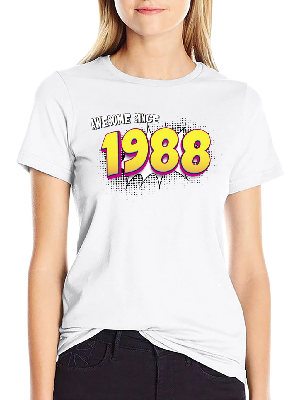 Awesome Since 1988 Black T-Shirt
