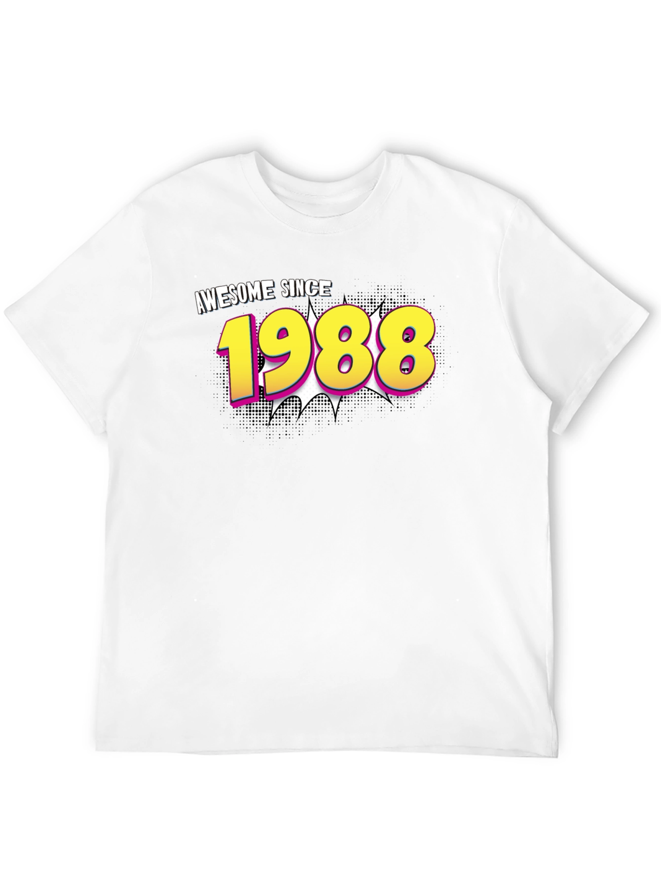 Awesome Since 1988 Black T-Shirt