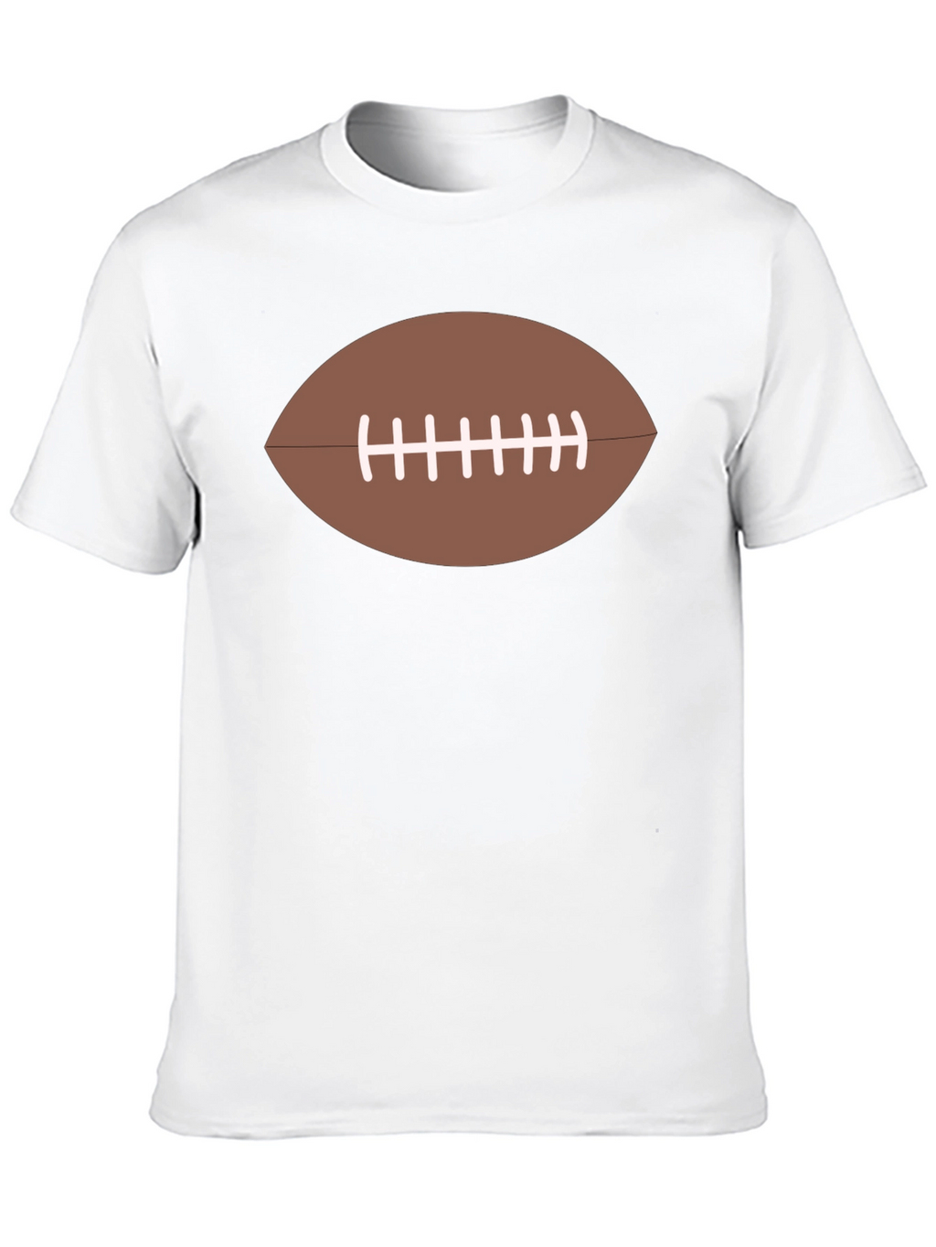 Football Graphic Black T-Shirt
