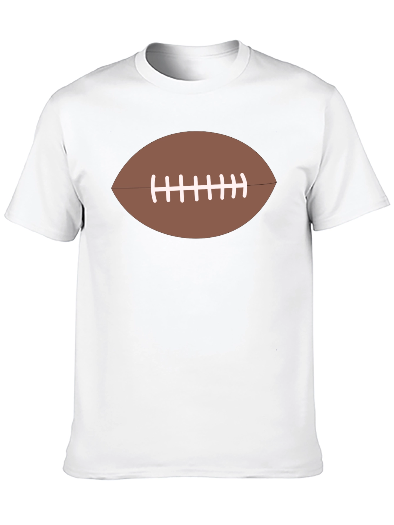Football Graphic Black T-Shirt