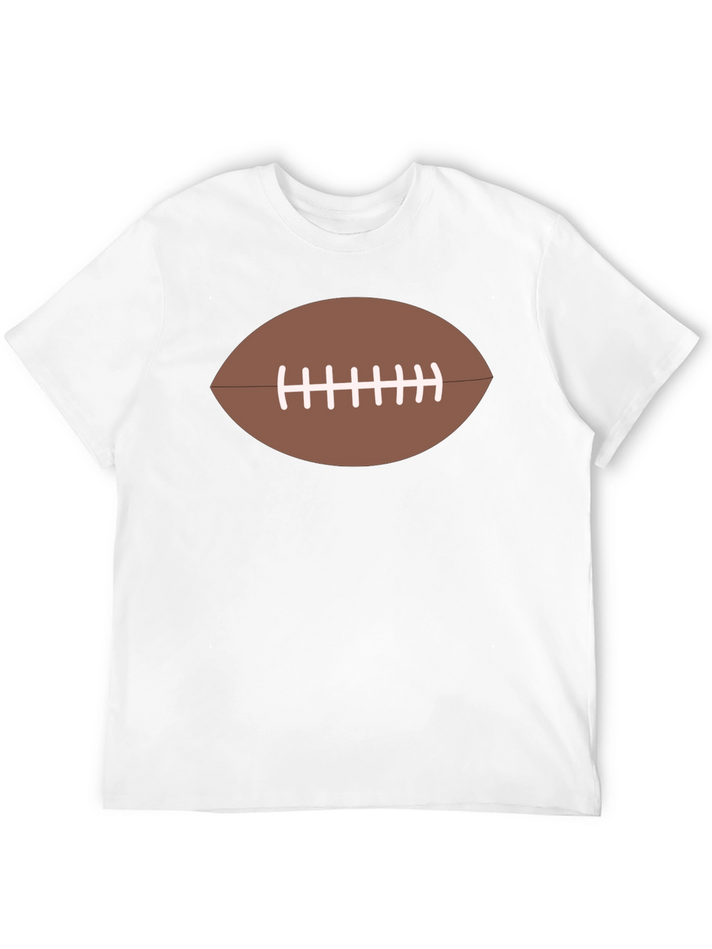 Football Graphic Black T-Shirt