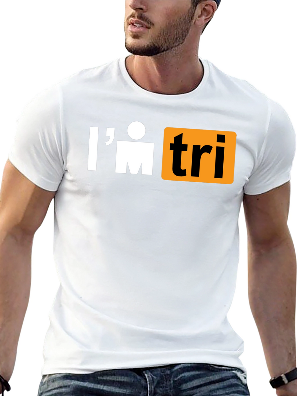 Im Tri Funny Triathlon T-Shirt