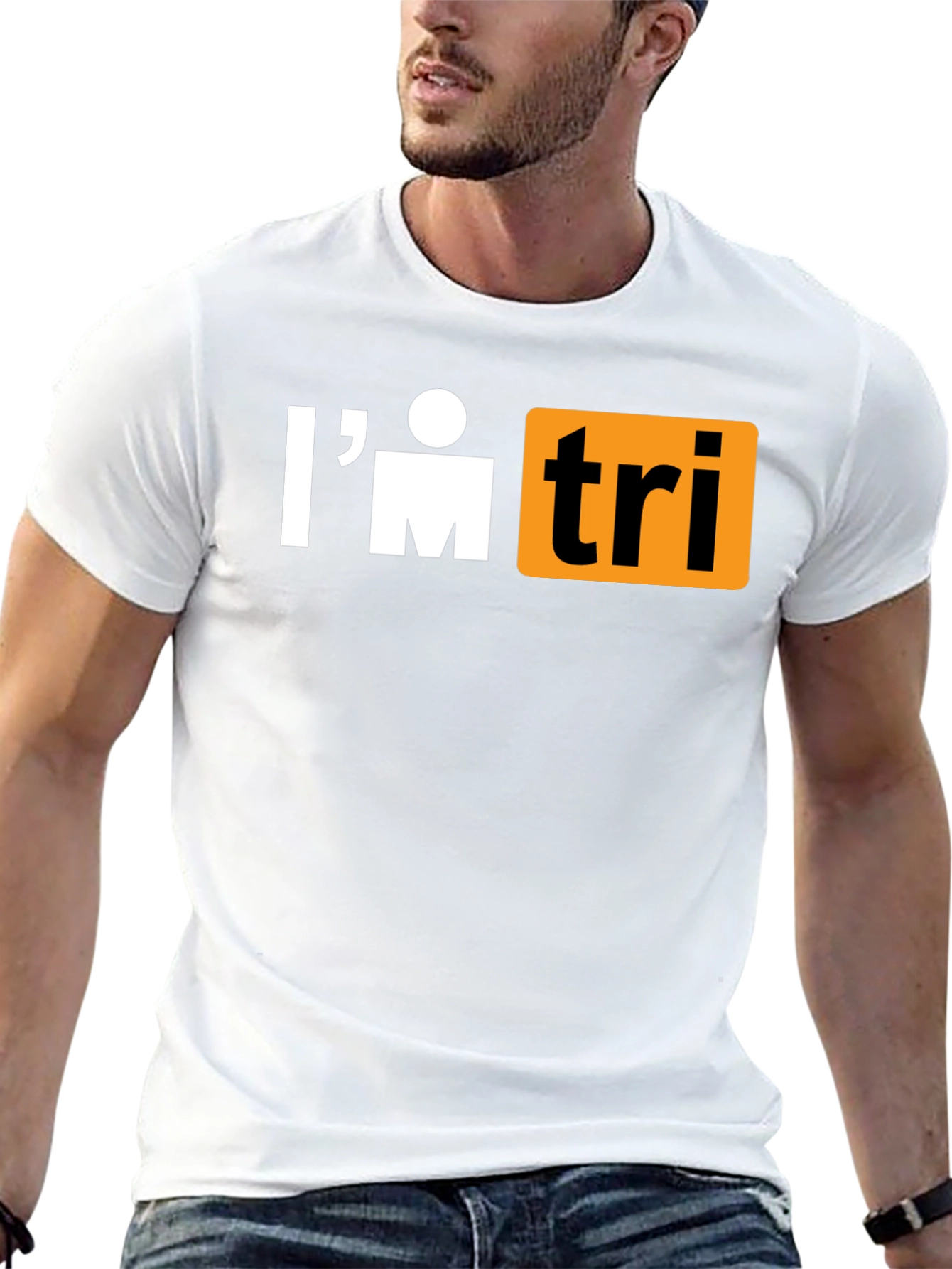 Im Tri Funny Triathlon T-Shirt