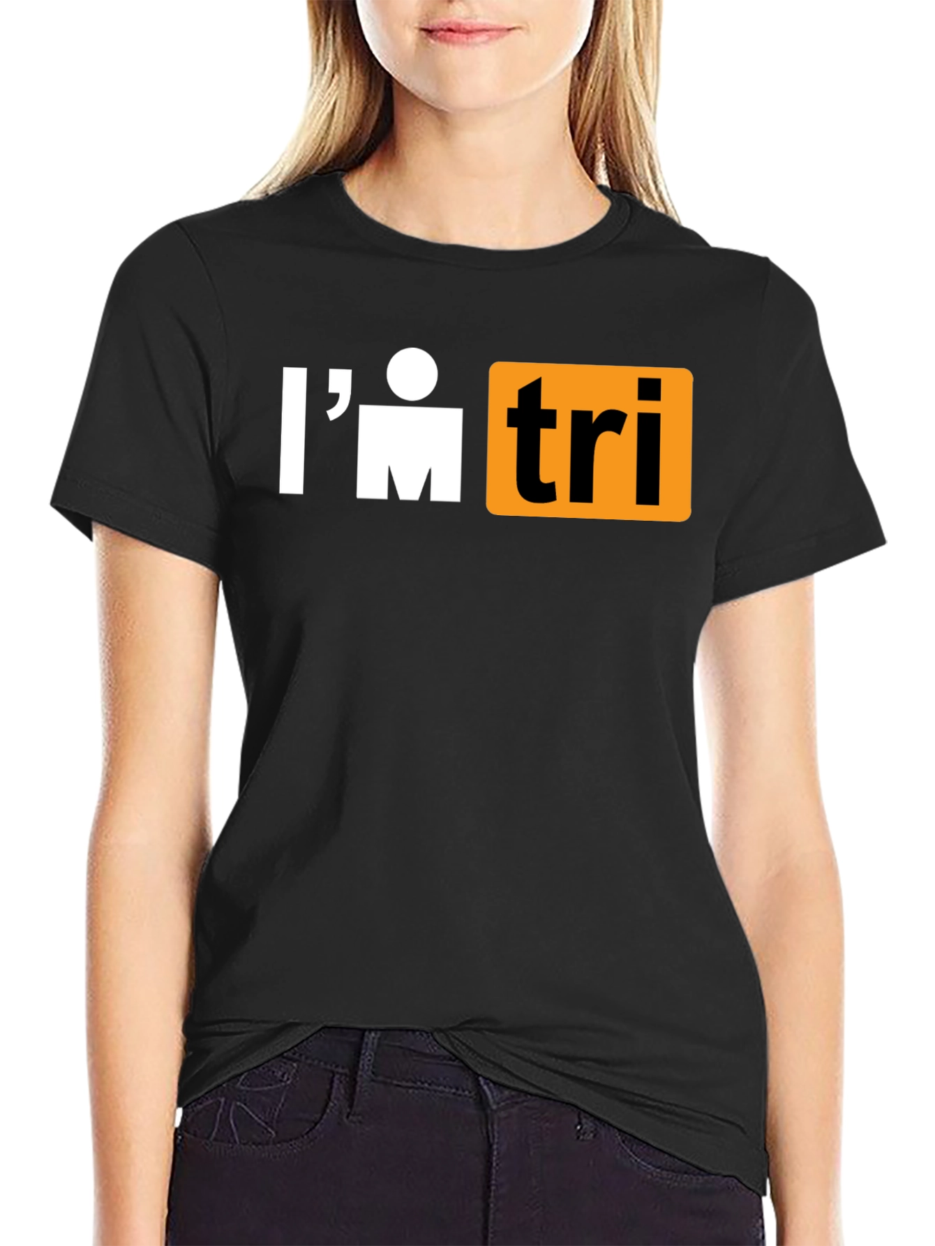 Im Tri Funny Triathlon T-Shirt