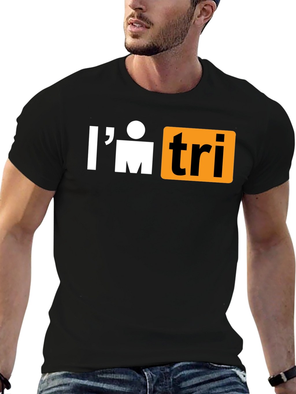 Im Tri Funny Triathlon T-Shirt