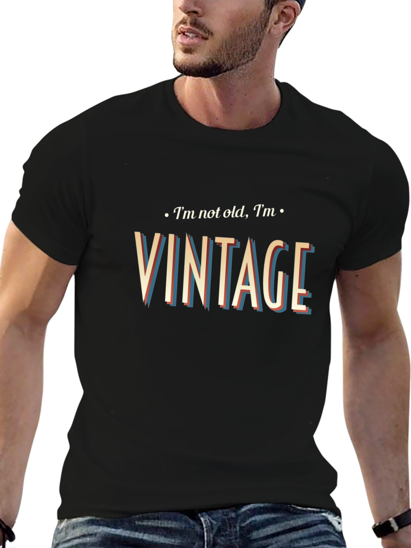 Vintage Humor T-Shirt - Im Not Old Im Vintage