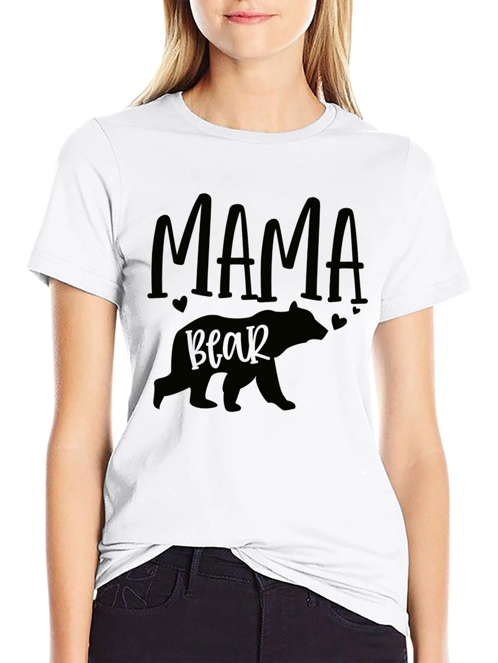 Mama Bear Graphic Tee - Stylish and Comfortable