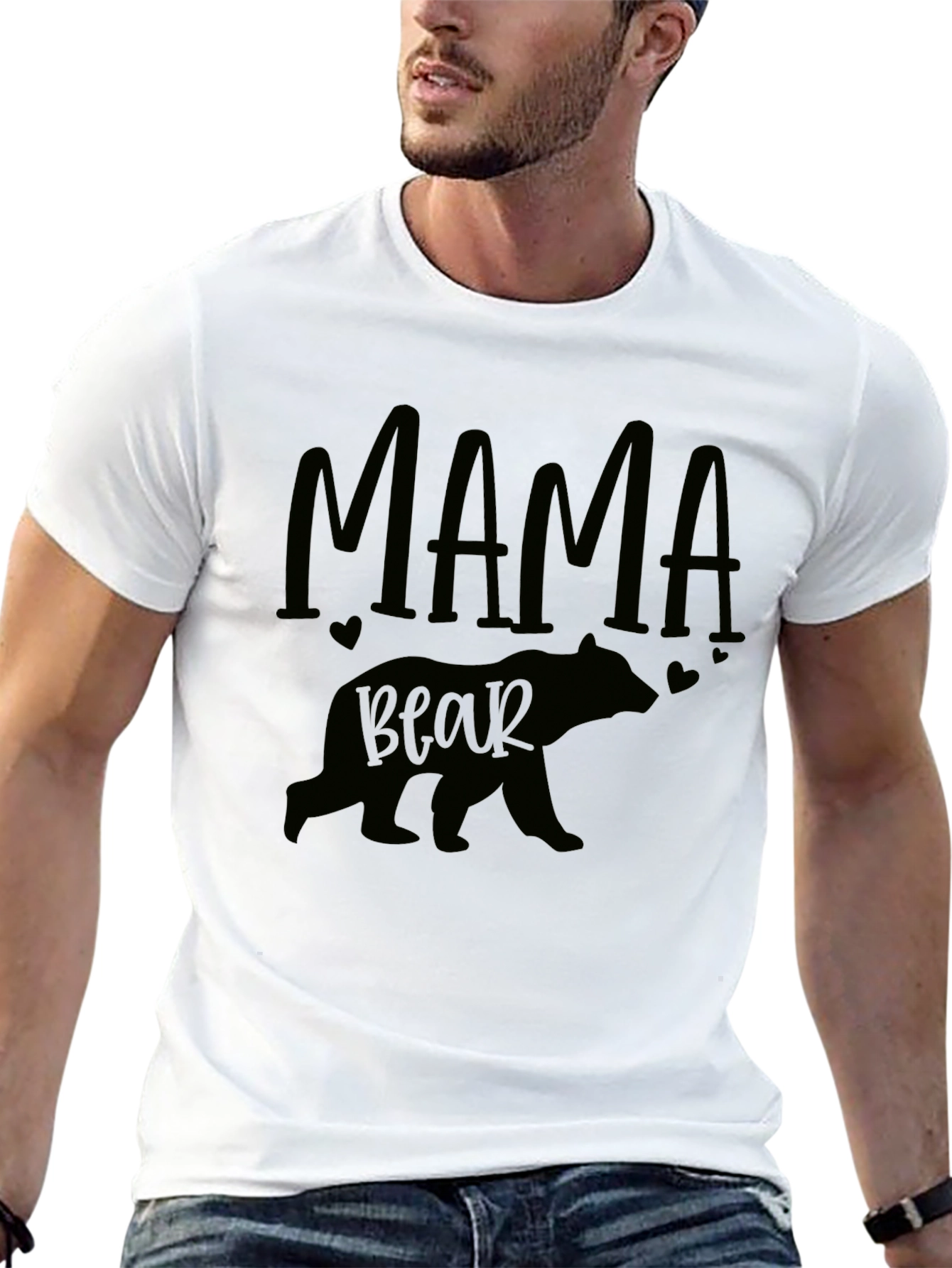 Mama Bear Graphic Tee - Stylish and Comfortable