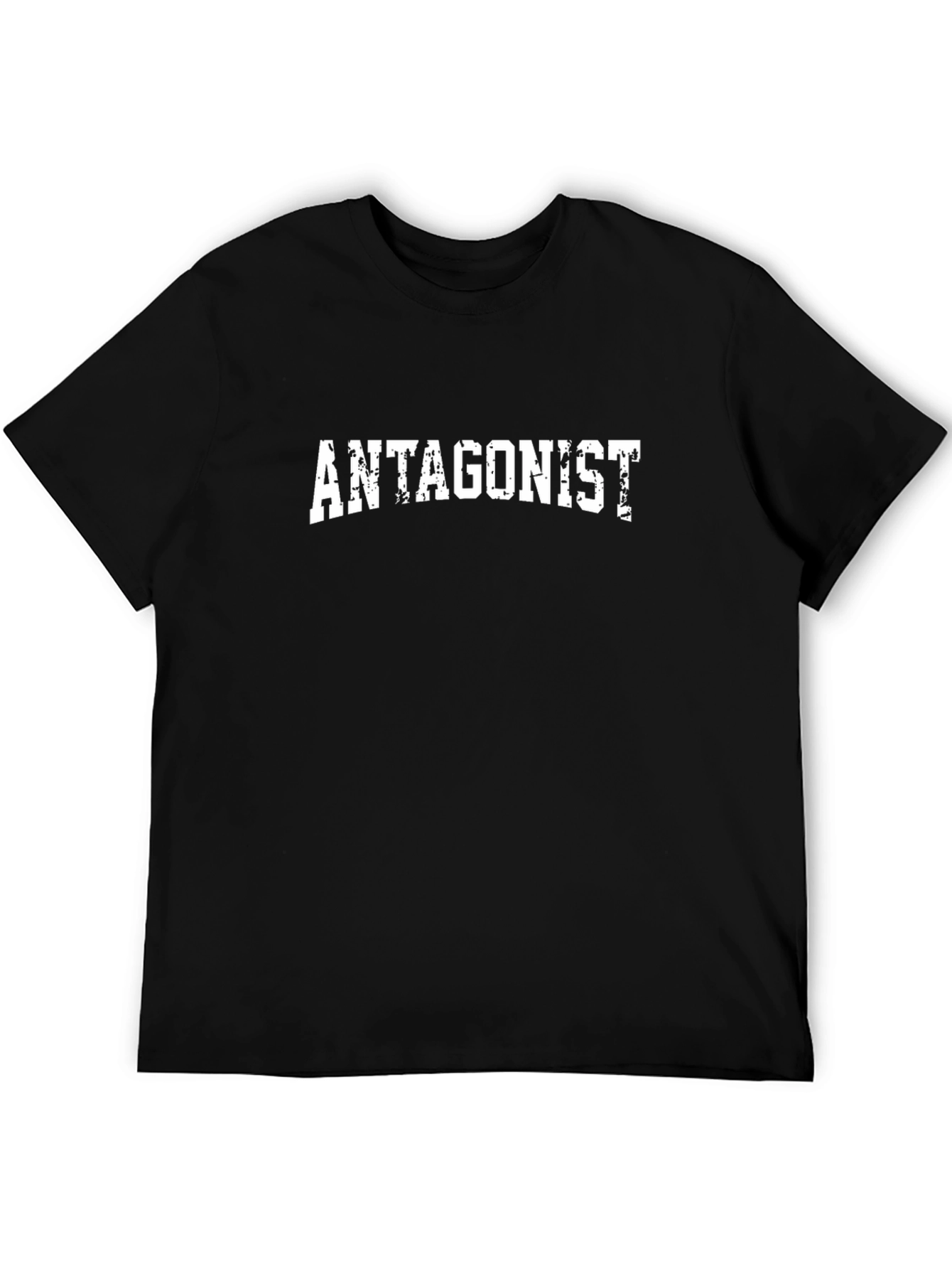 Antagonist Graphic Tee - Black Cotton T-Shirt