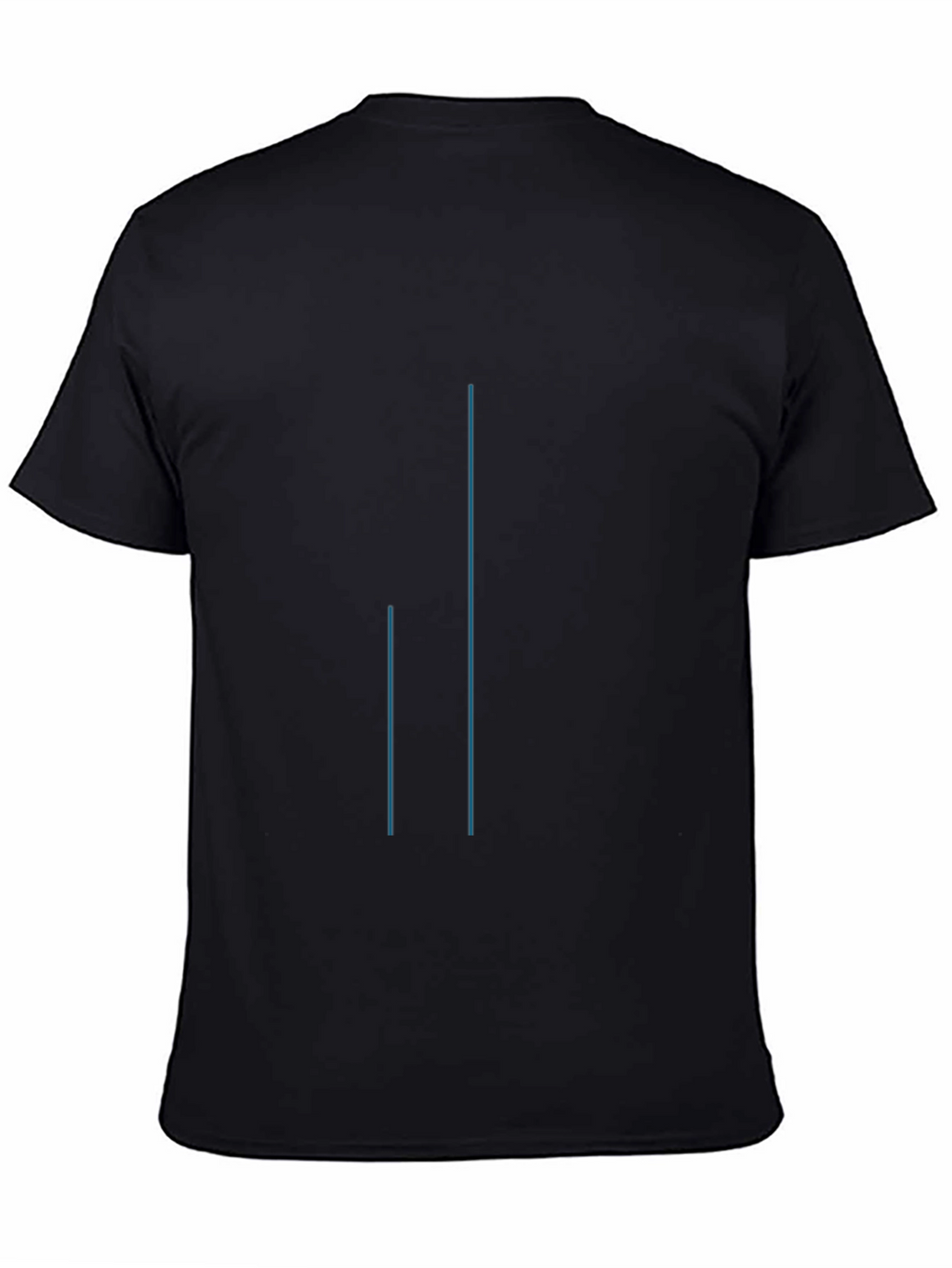 Mens Black Casual T-Shirt