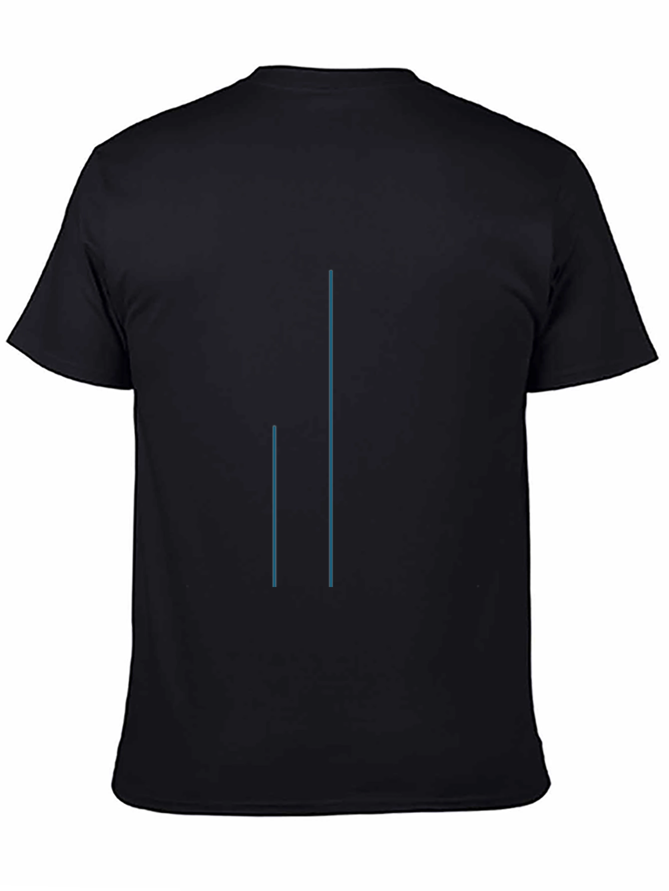 Mens Black Casual T-Shirt