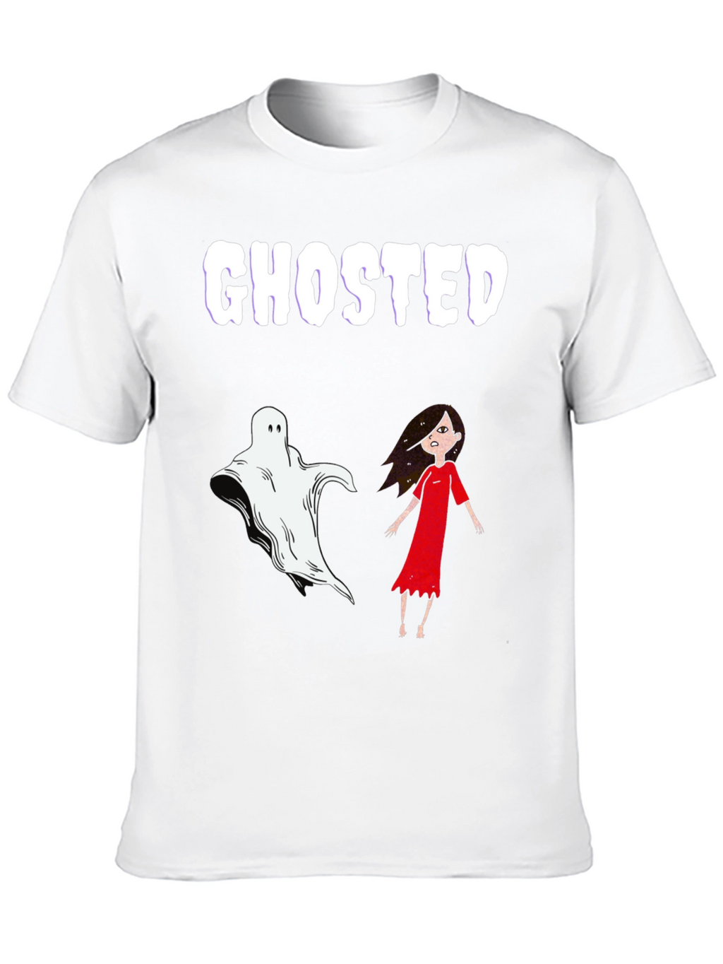 Ghosted Graphic Tee - Halloween Humor