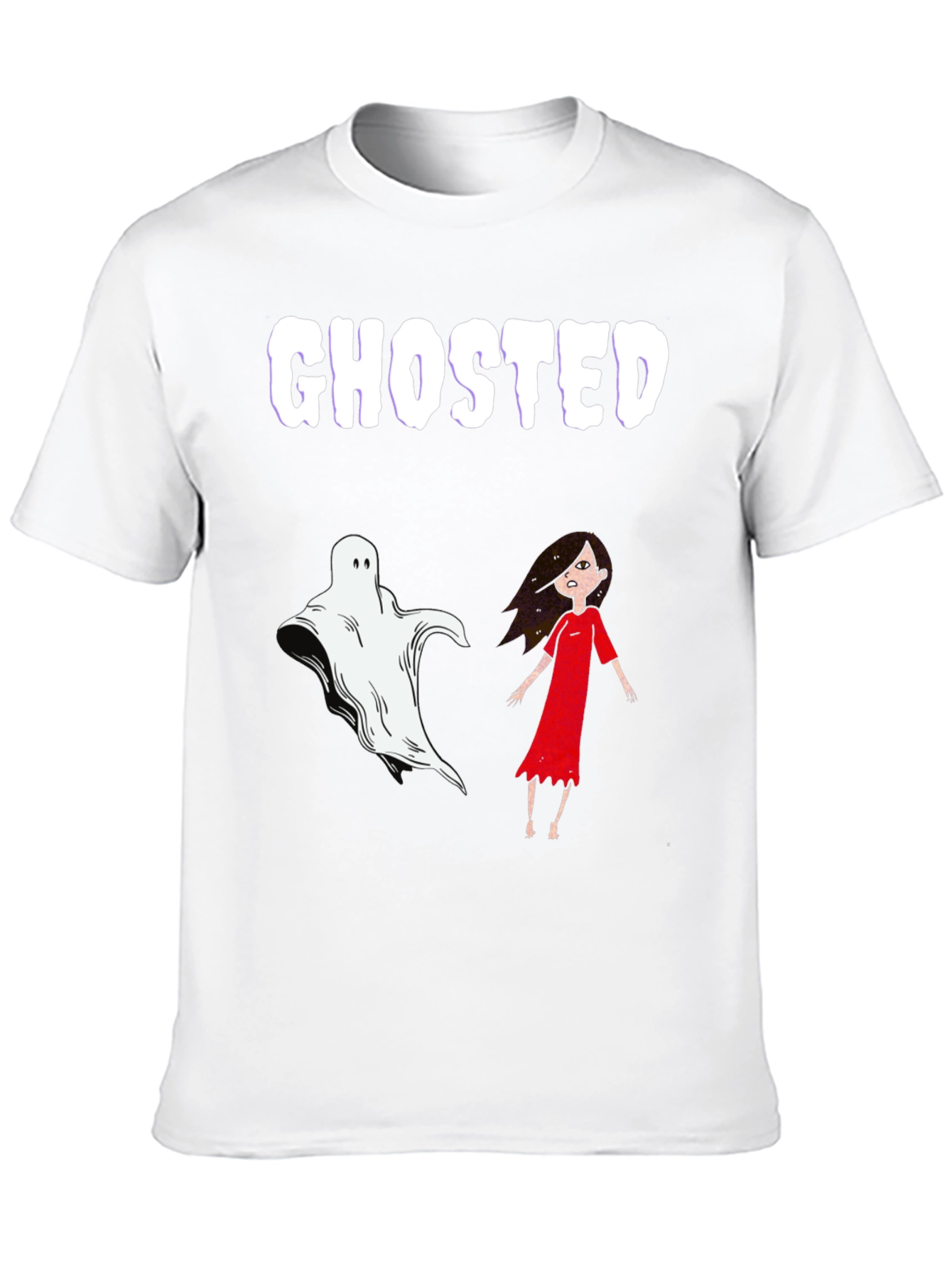 Ghosted Graphic Tee - Halloween Humor