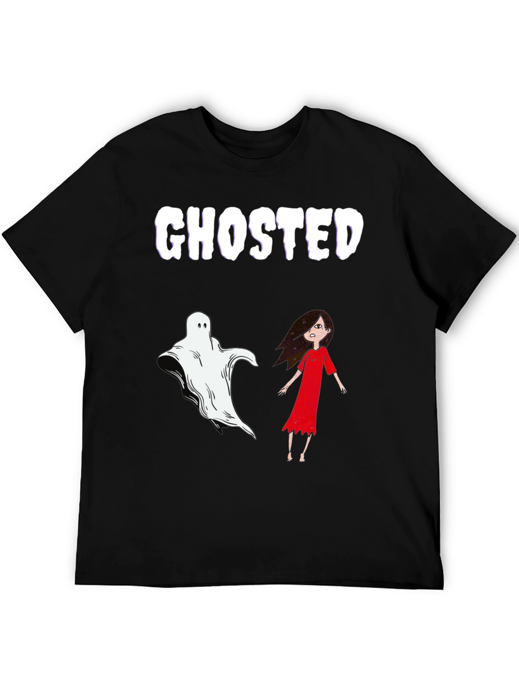 Ghosted Graphic Tee - Halloween Humor