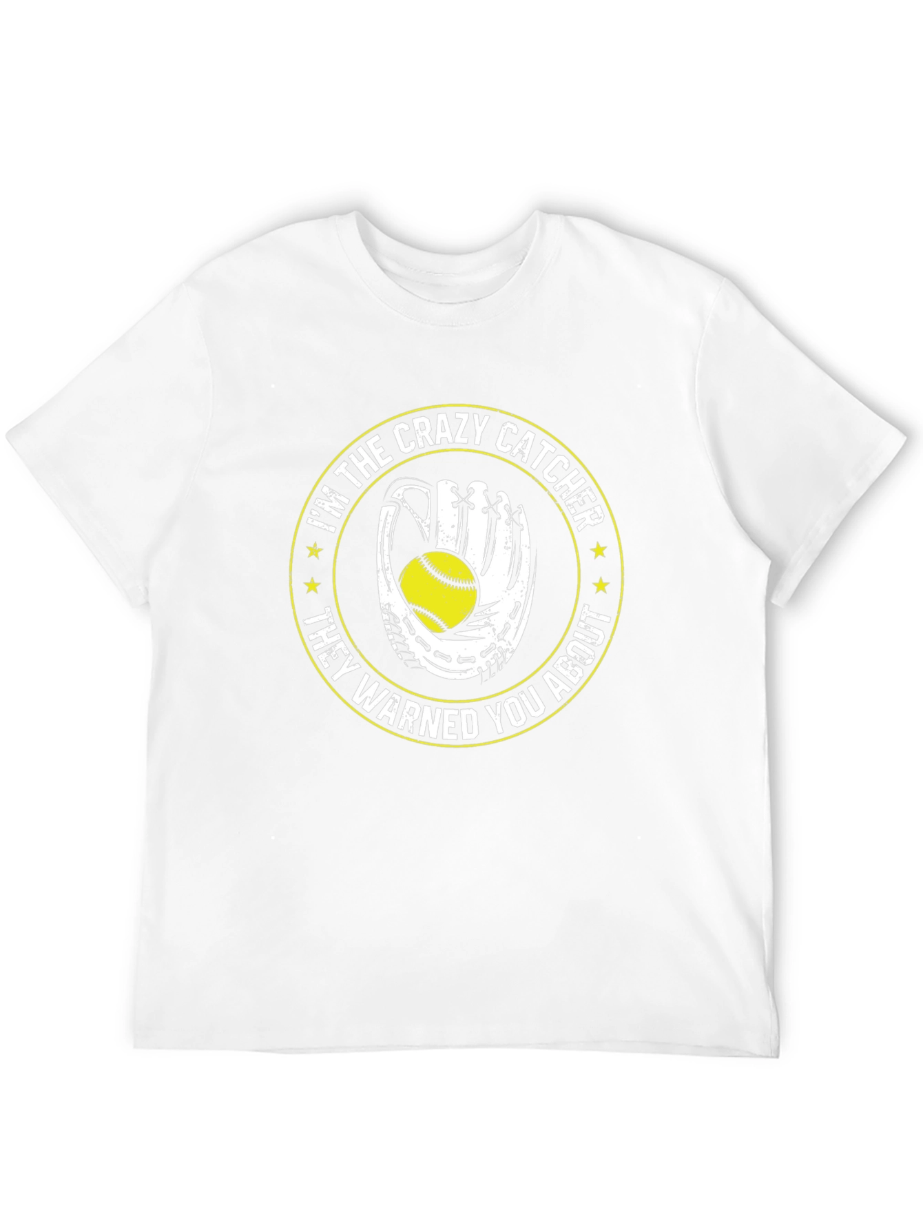 Crazy Catcher T-Shirt - Softball Gift