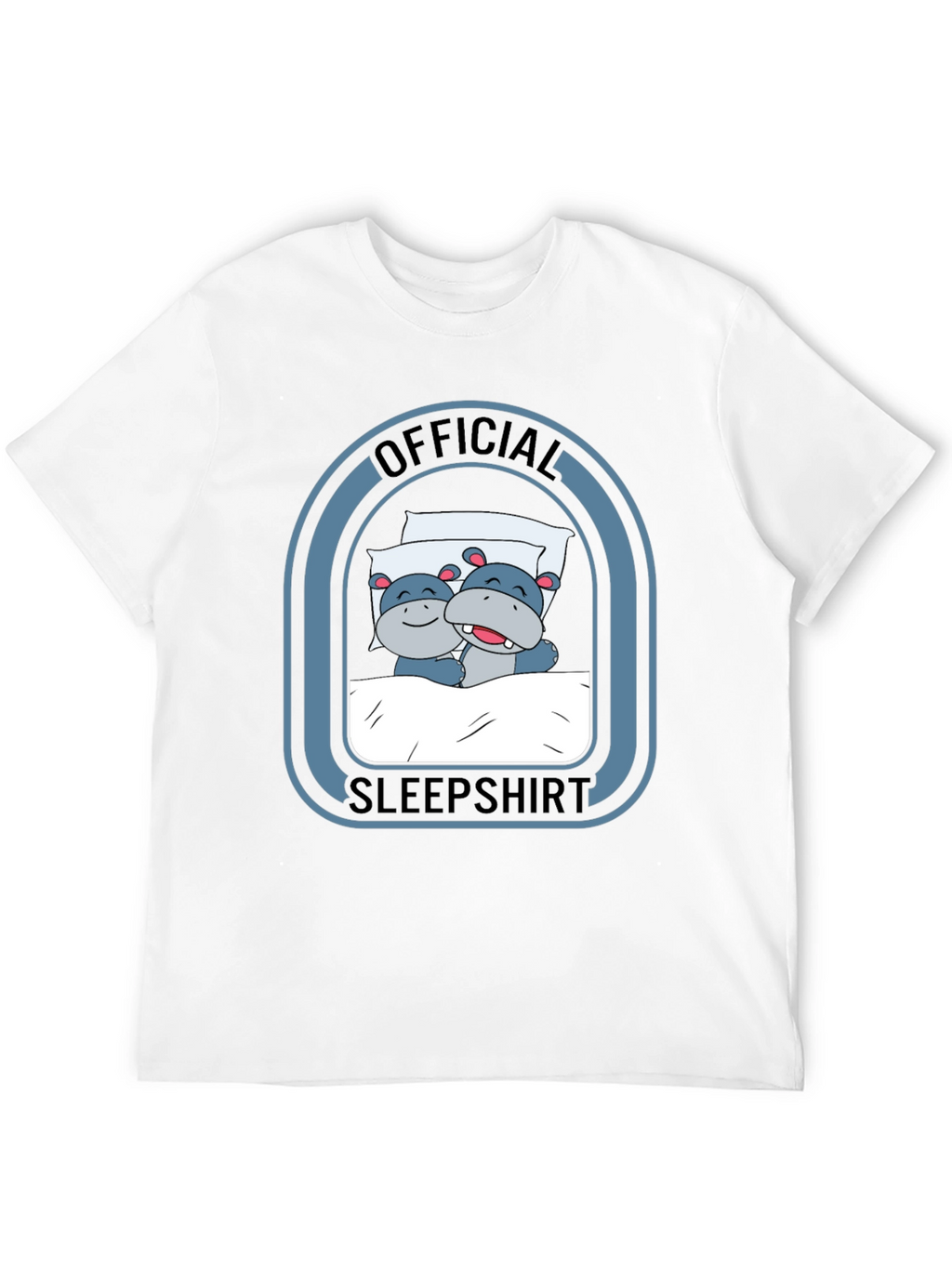 Official Sleepshirt: Hippo Pajama Tee