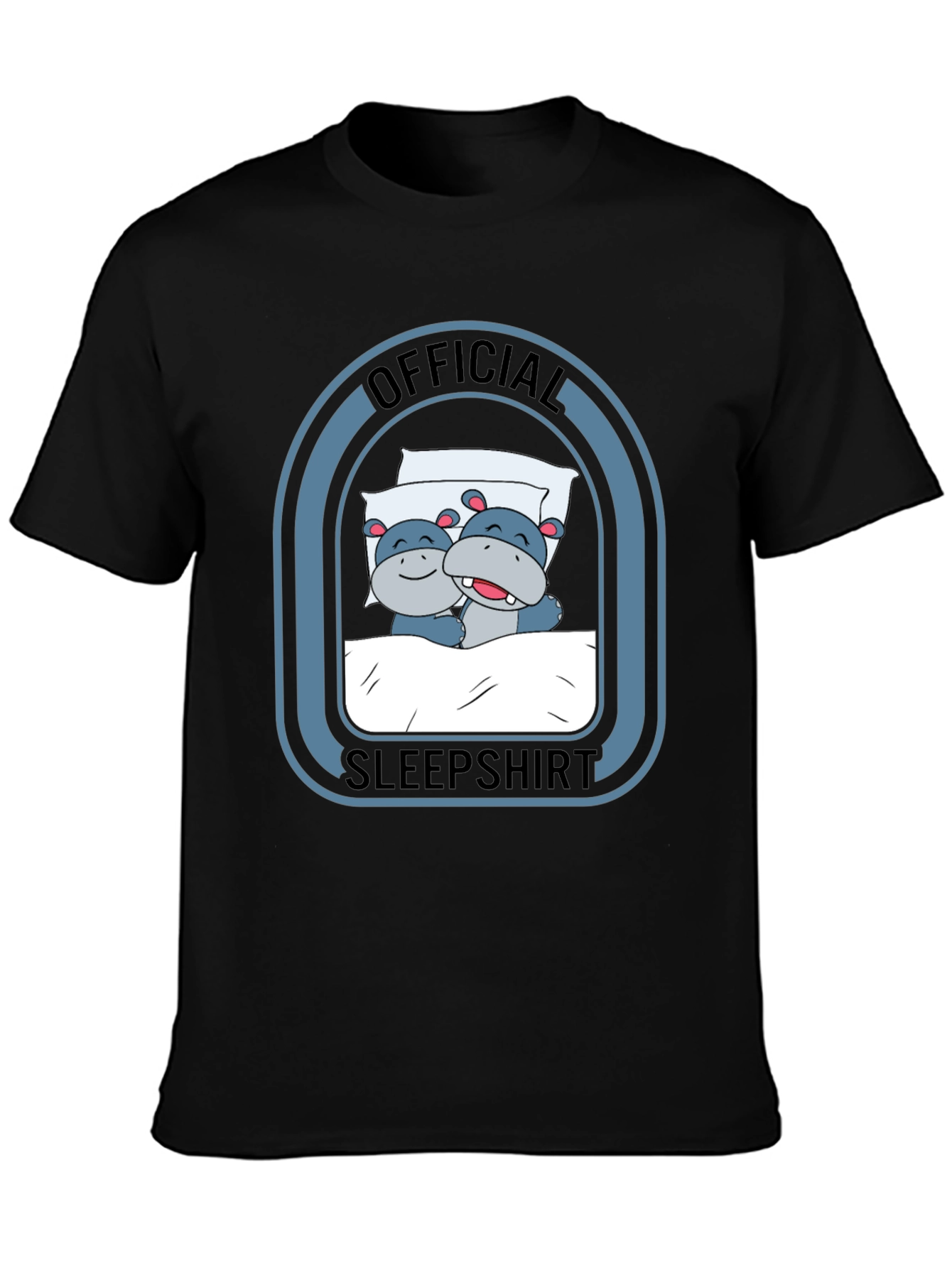 Official Sleepshirt: Hippo Pajama Tee