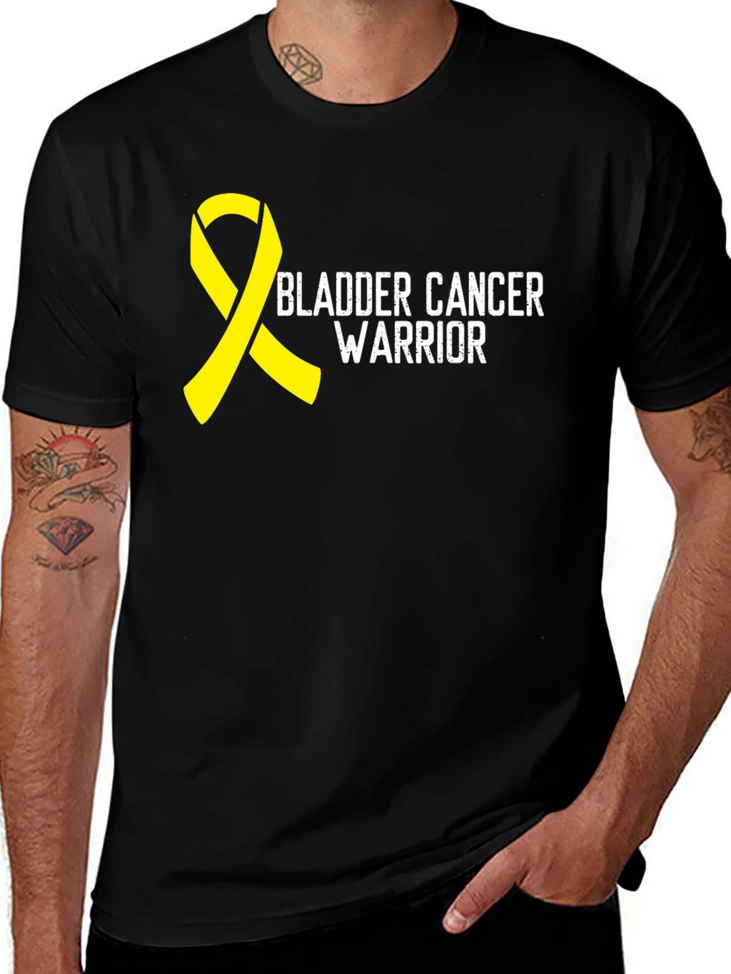 Bladder Cancer Warrior Awareness T-Shirt