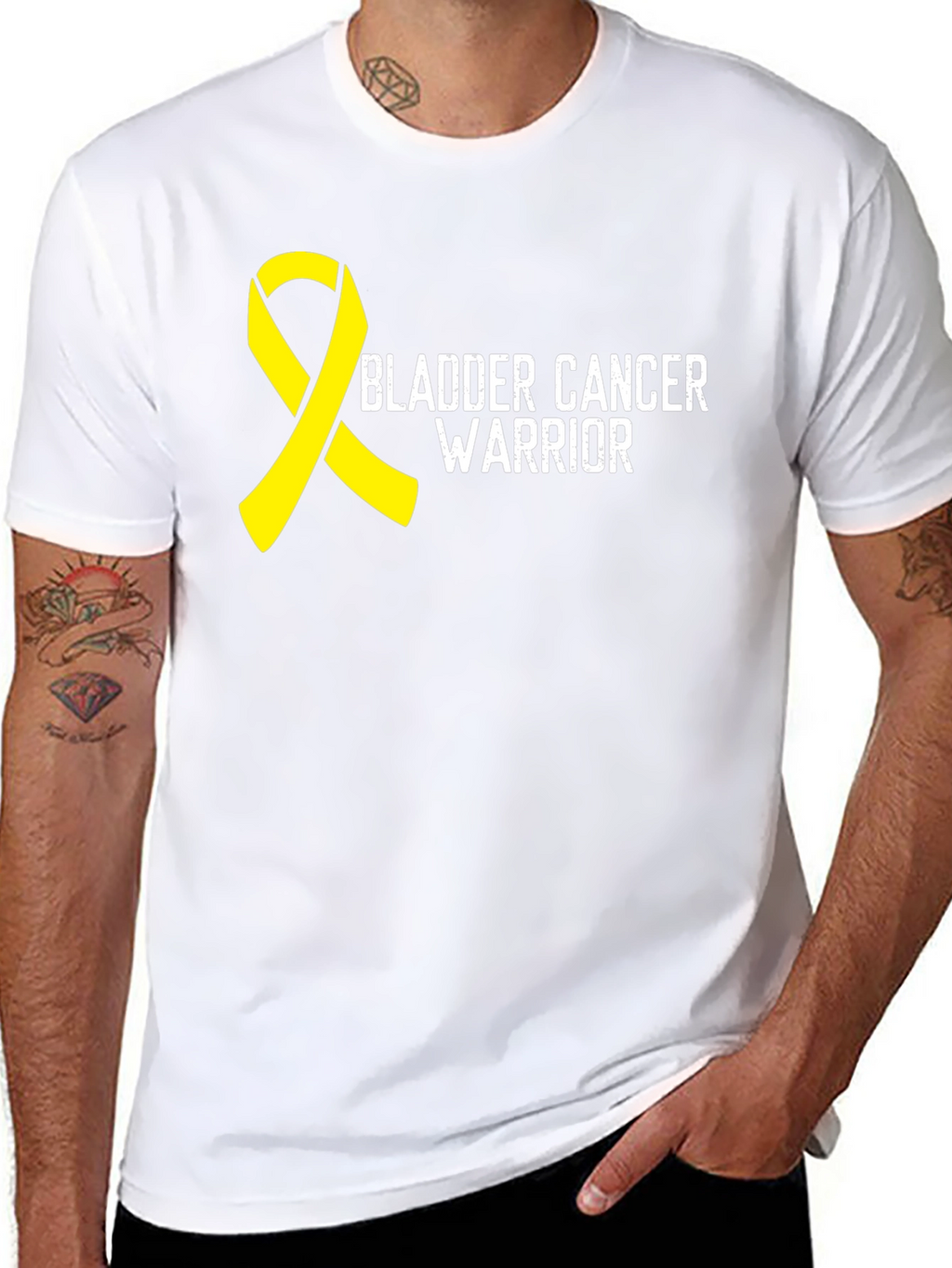 Bladder Cancer Warrior Awareness T-Shirt