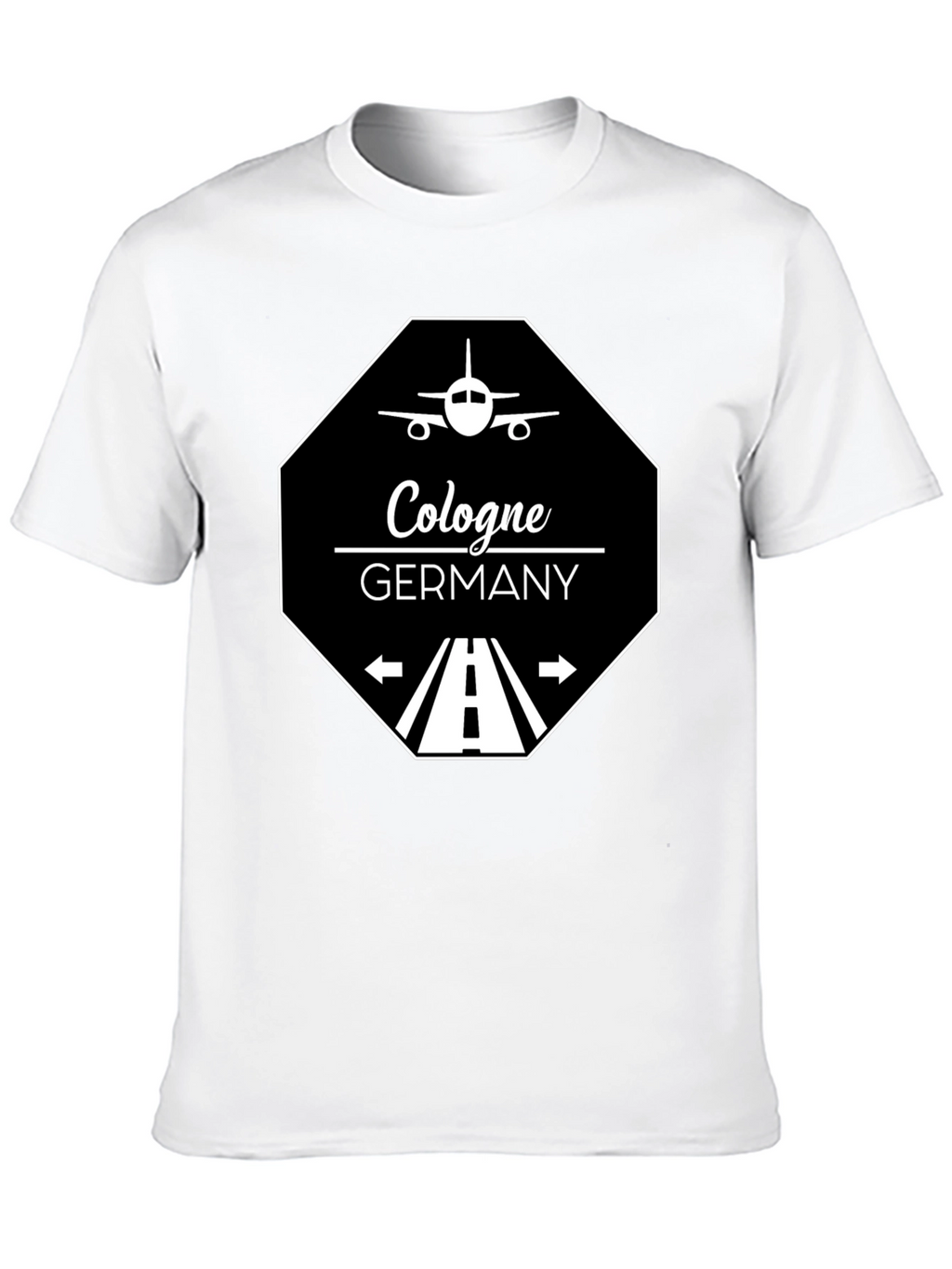 Cologne Germany T-Shirt - Aviation Runway Design