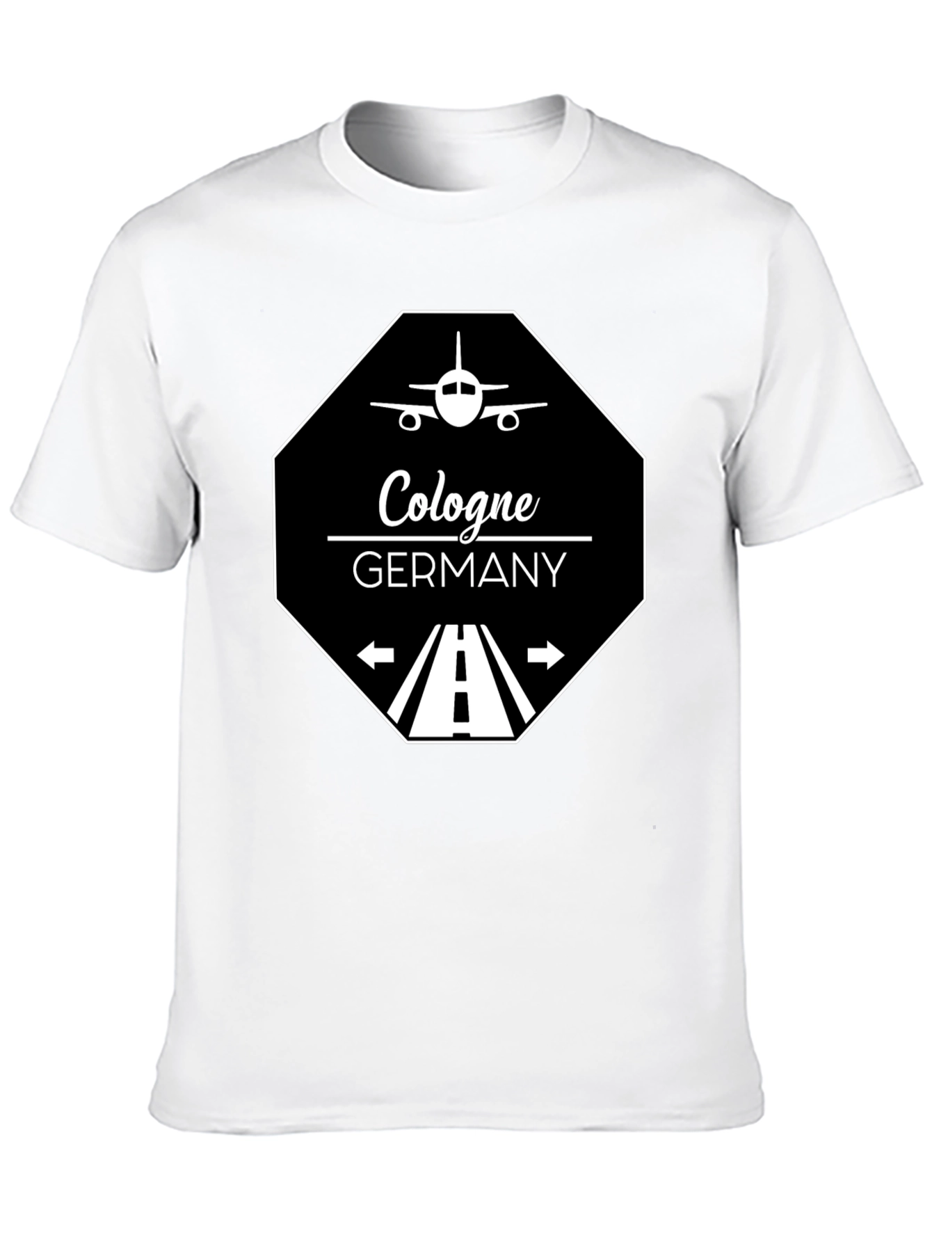 Cologne Germany T-Shirt - Aviation Runway Design