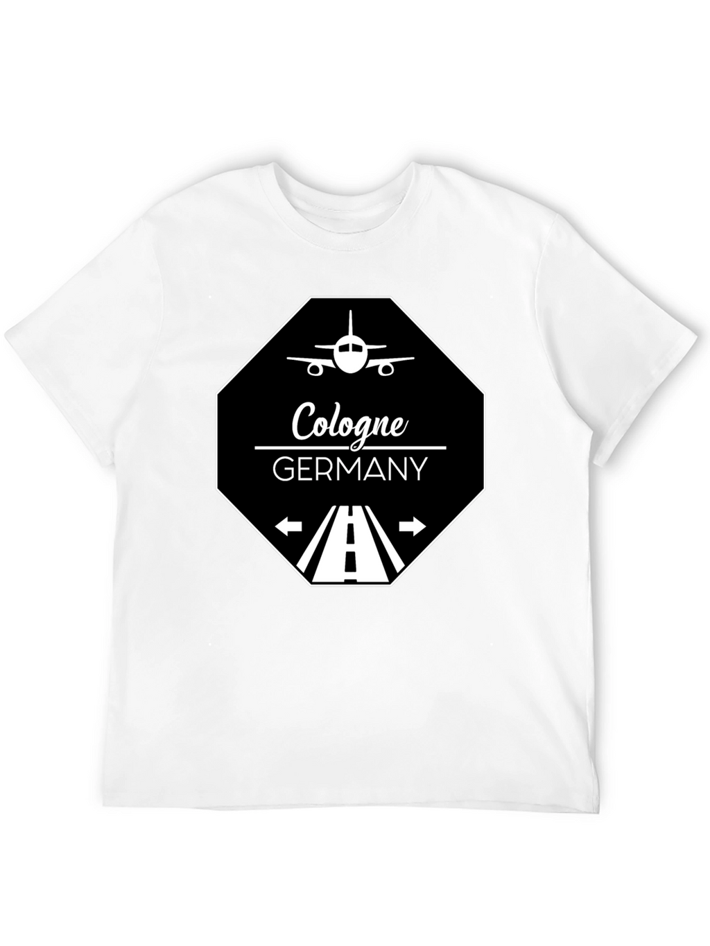 Cologne Germany T-Shirt - Aviation Runway Design