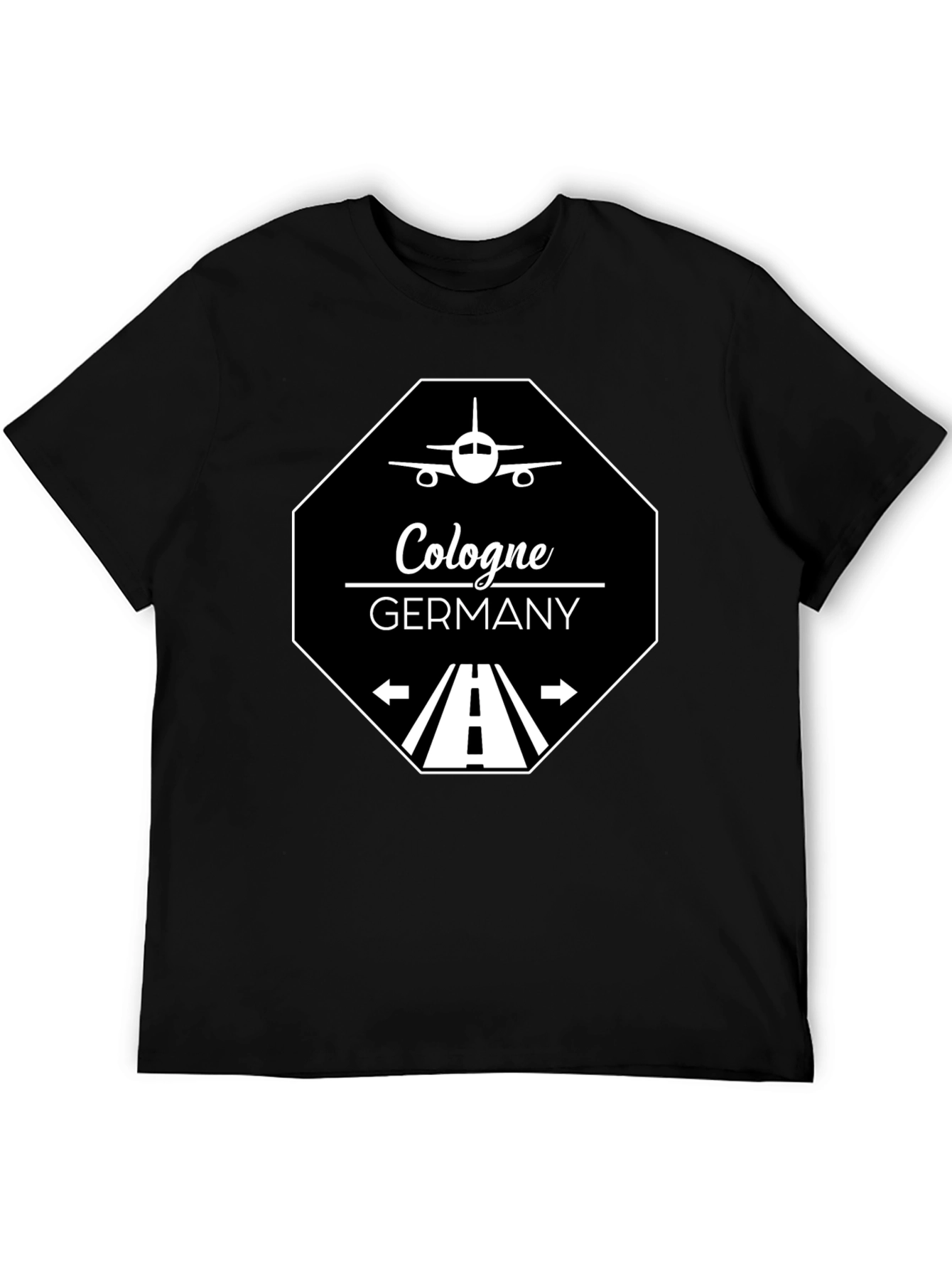 Cologne Germany T-Shirt - Aviation Runway Design