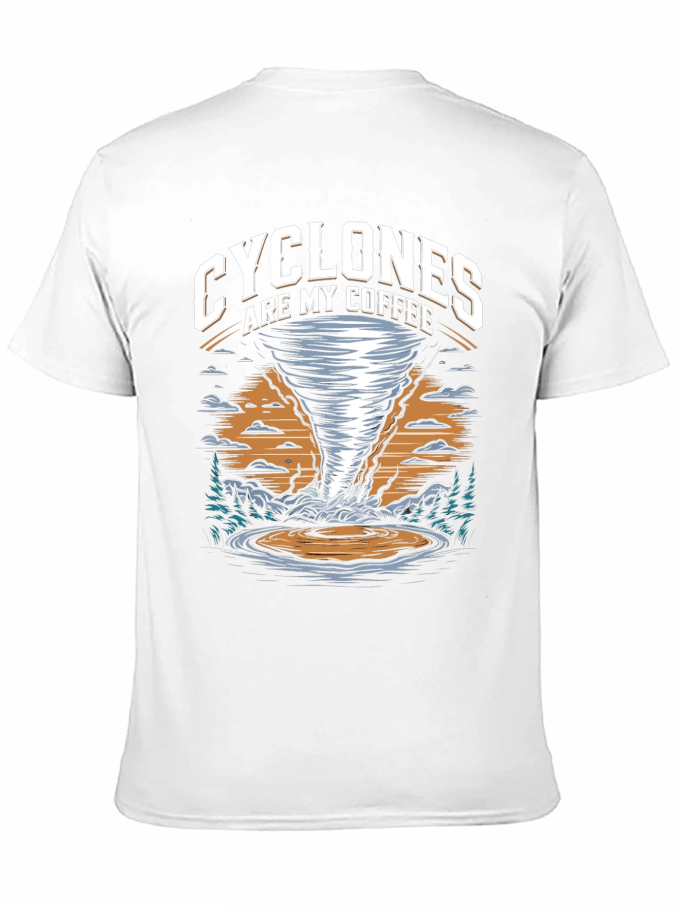 Cyclones Are My Coffee Graphic T-Shirt