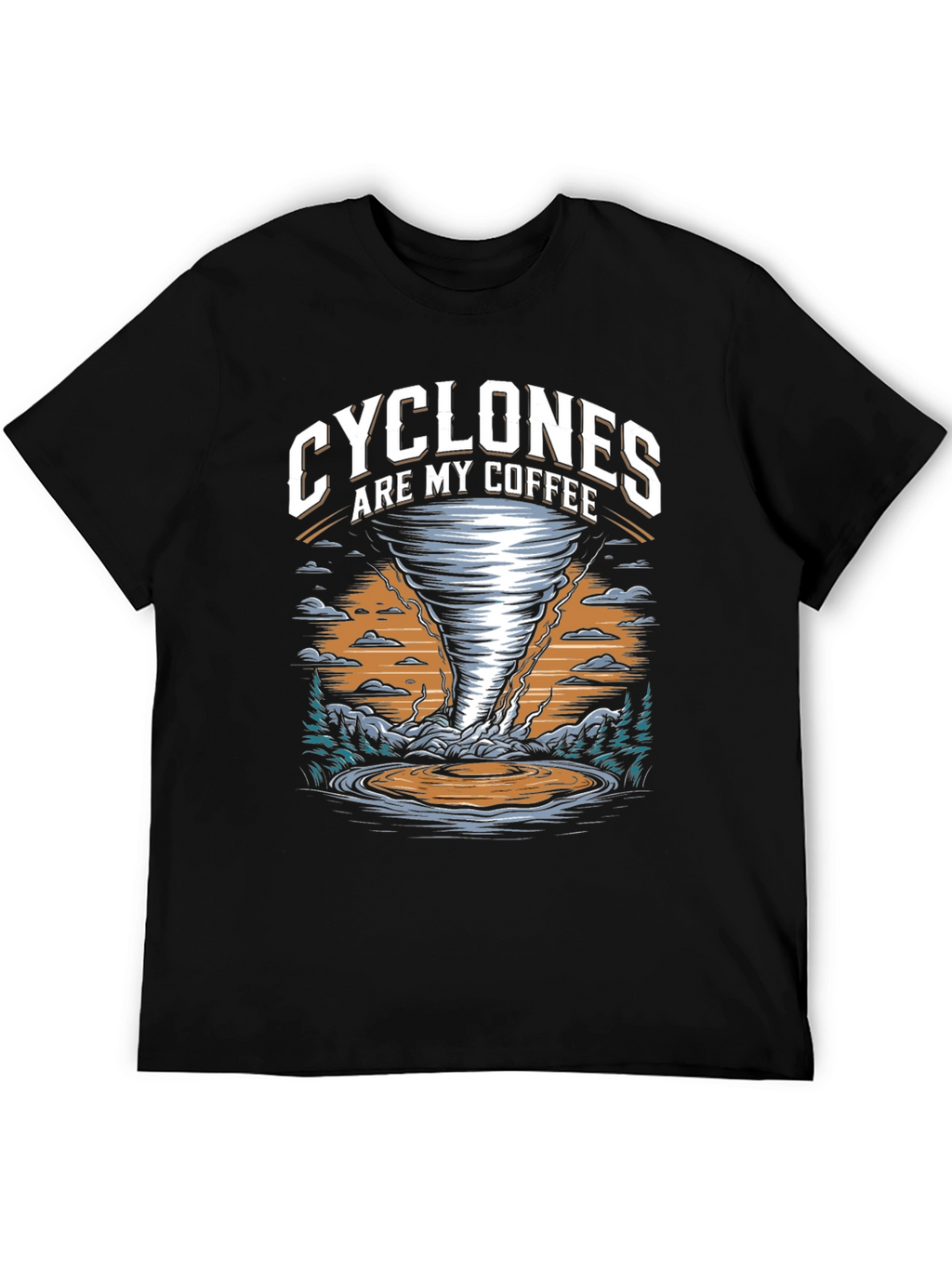 Cyclones Are My Coffee Graphic T-Shirt