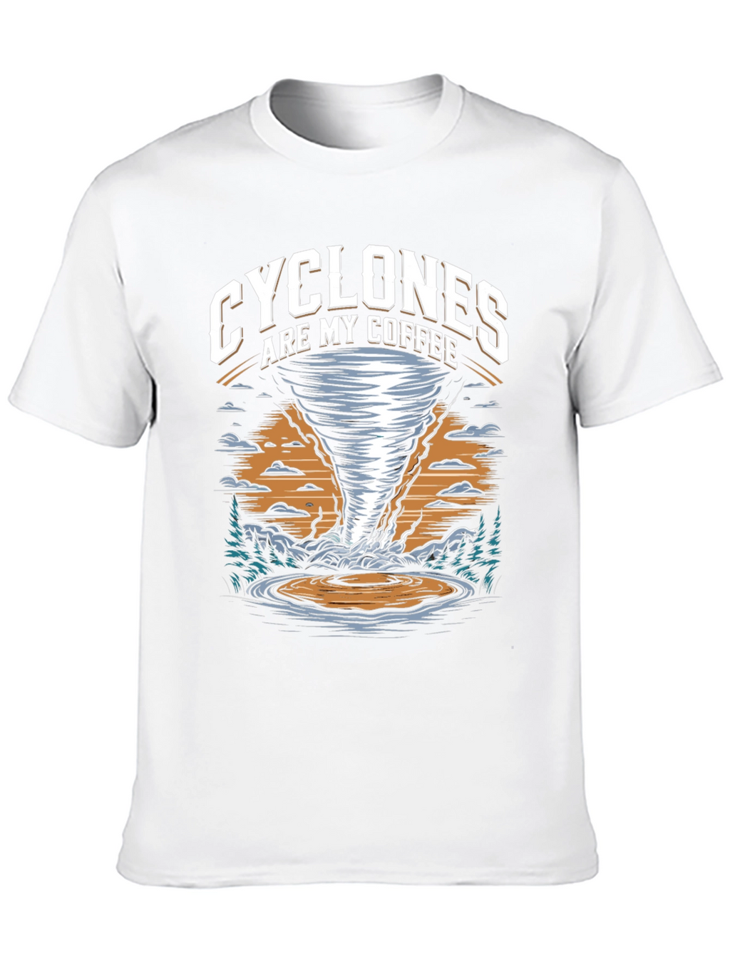 Cyclones Are My Coffee Graphic T-Shirt
