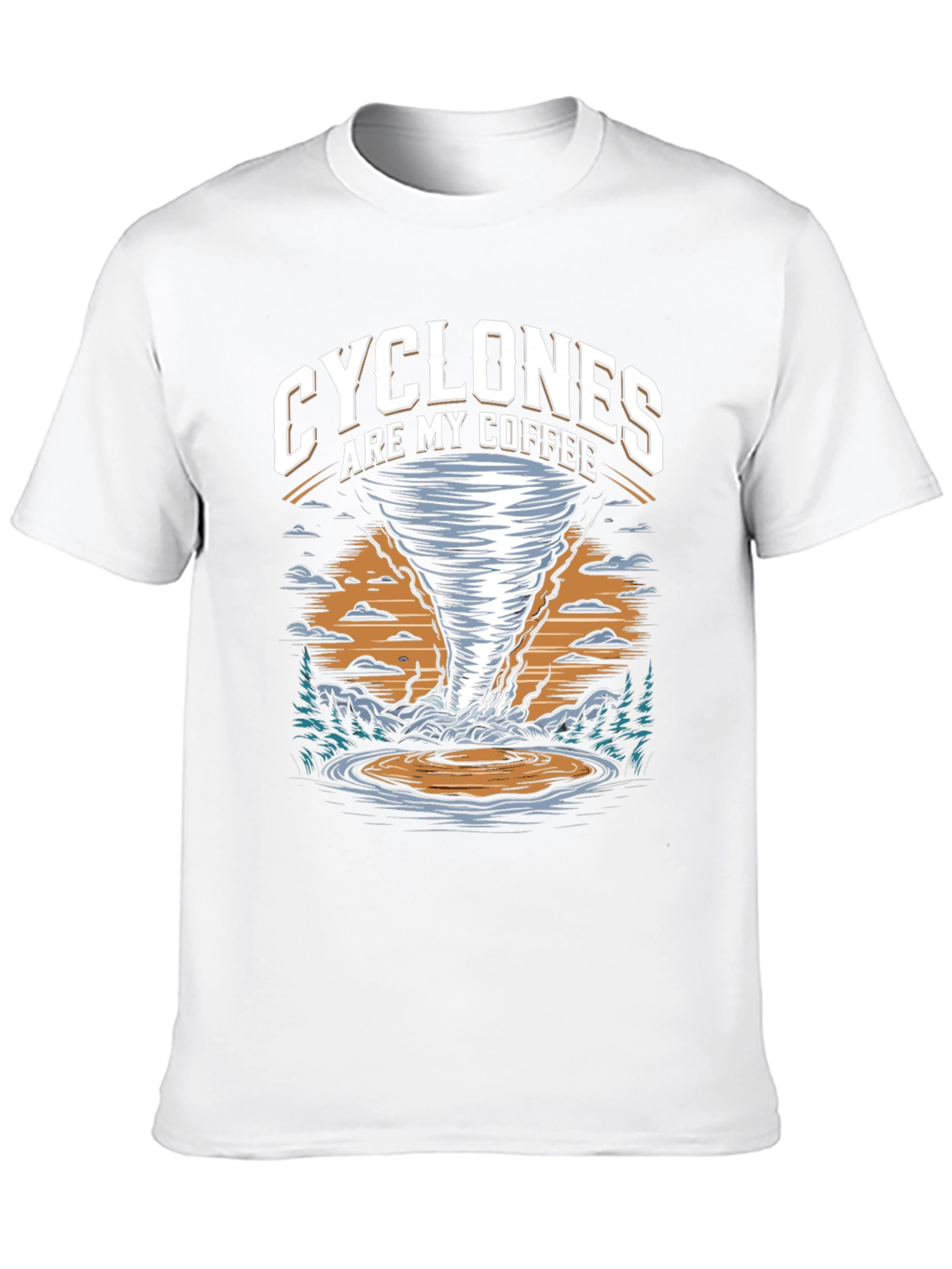 Cyclones Are My Coffee Graphic T-Shirt