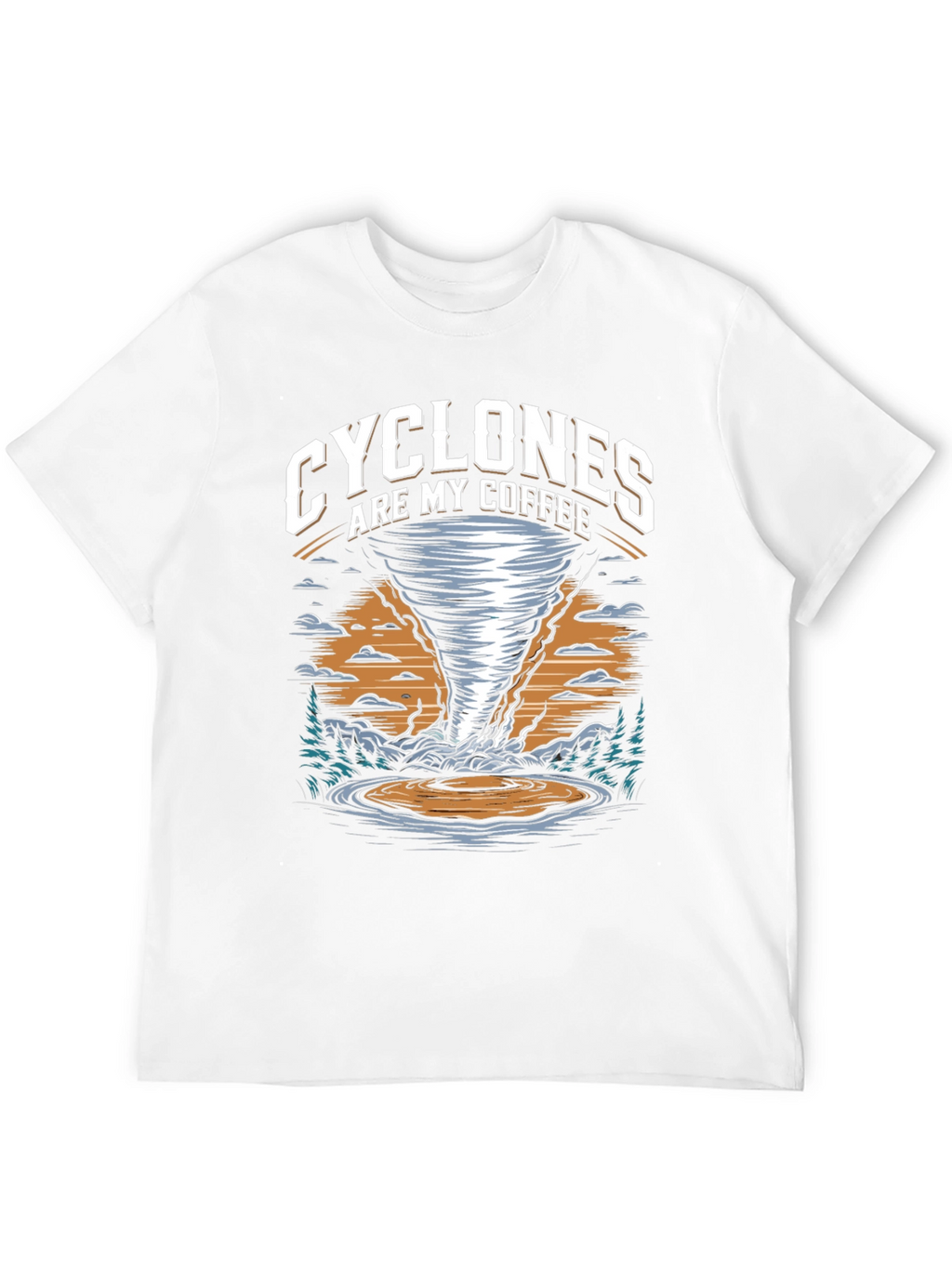 Cyclones Are My Coffee Graphic T-Shirt