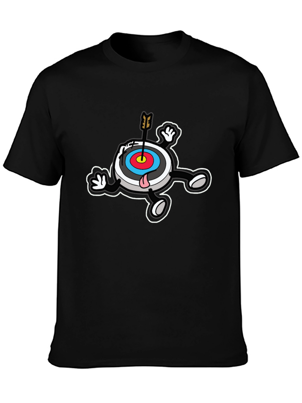 Novelty Cartoon Target T-Shirt