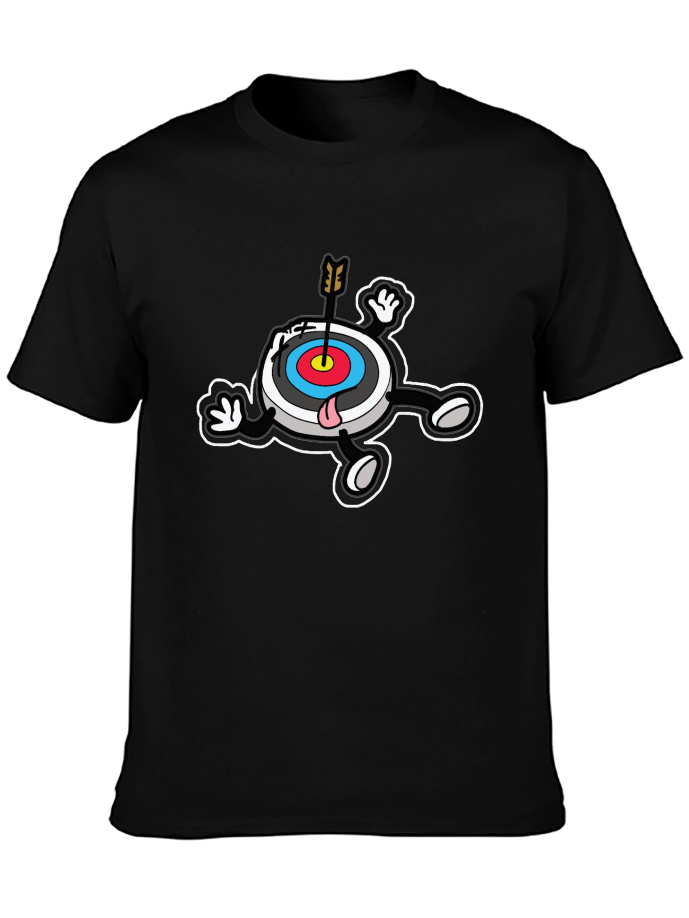 Novelty Cartoon Target T-Shirt