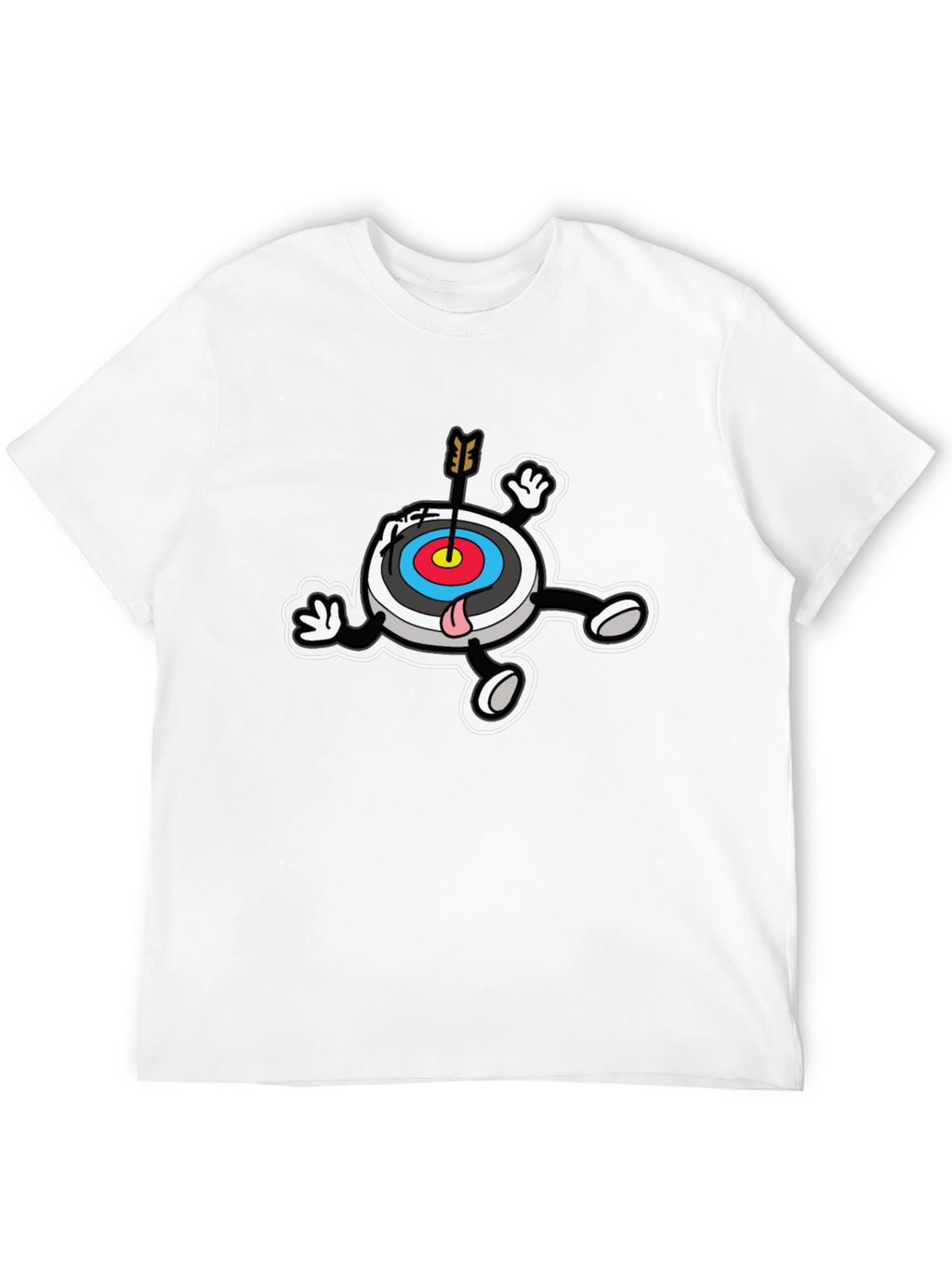 Novelty Cartoon Target T-Shirt