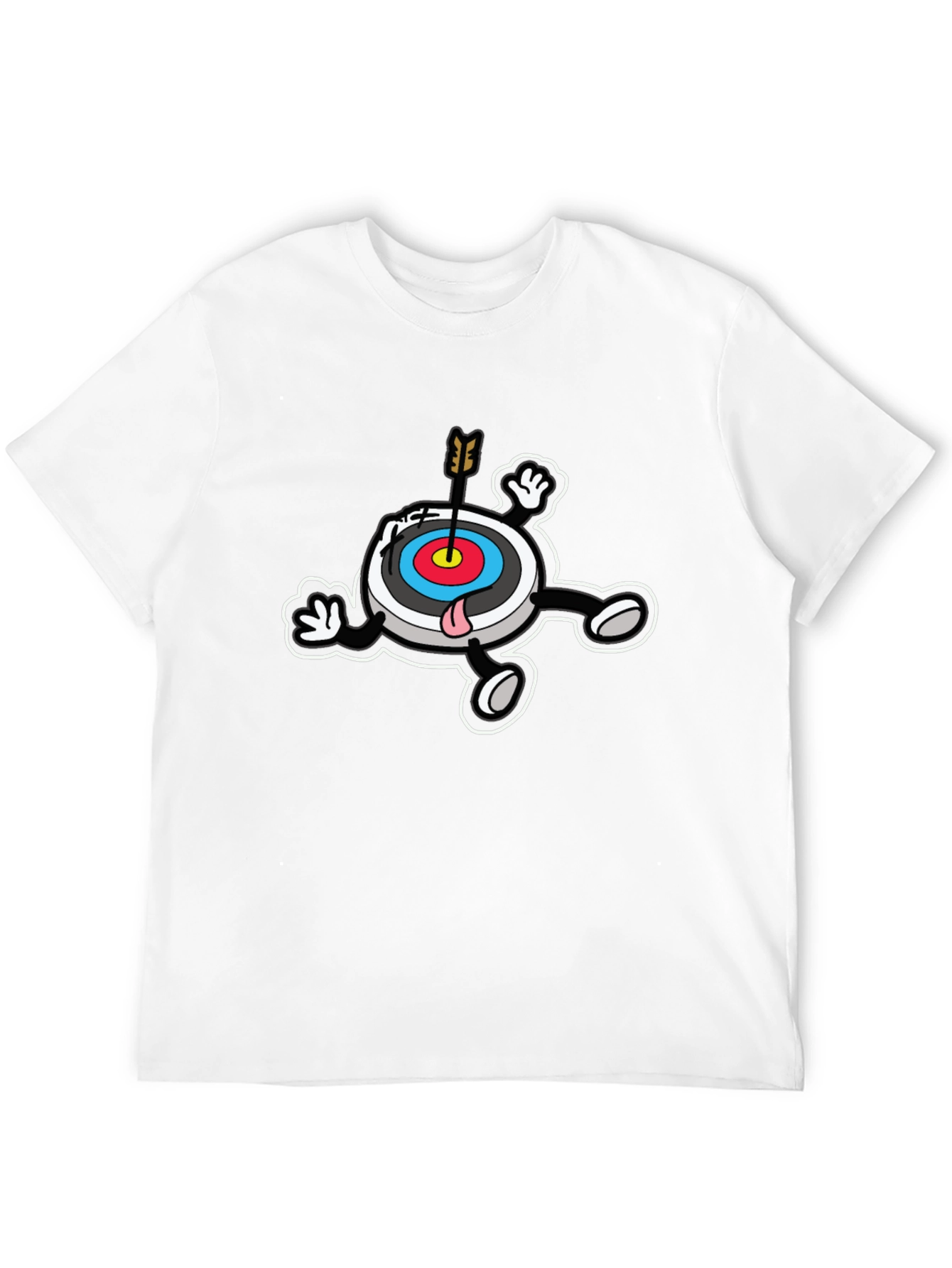 Novelty Cartoon Target T-Shirt