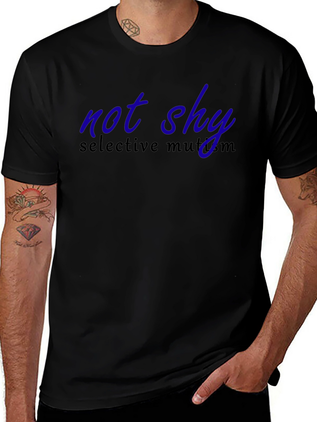 Not Shy Selective Mutism T-Shirt - Adult Unisex