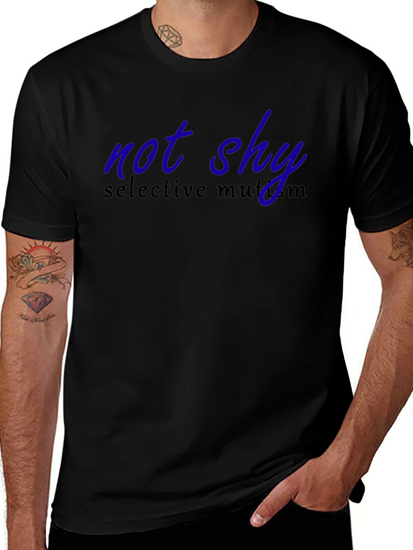 Not Shy Selective Mutism T-Shirt - Adult Unisex