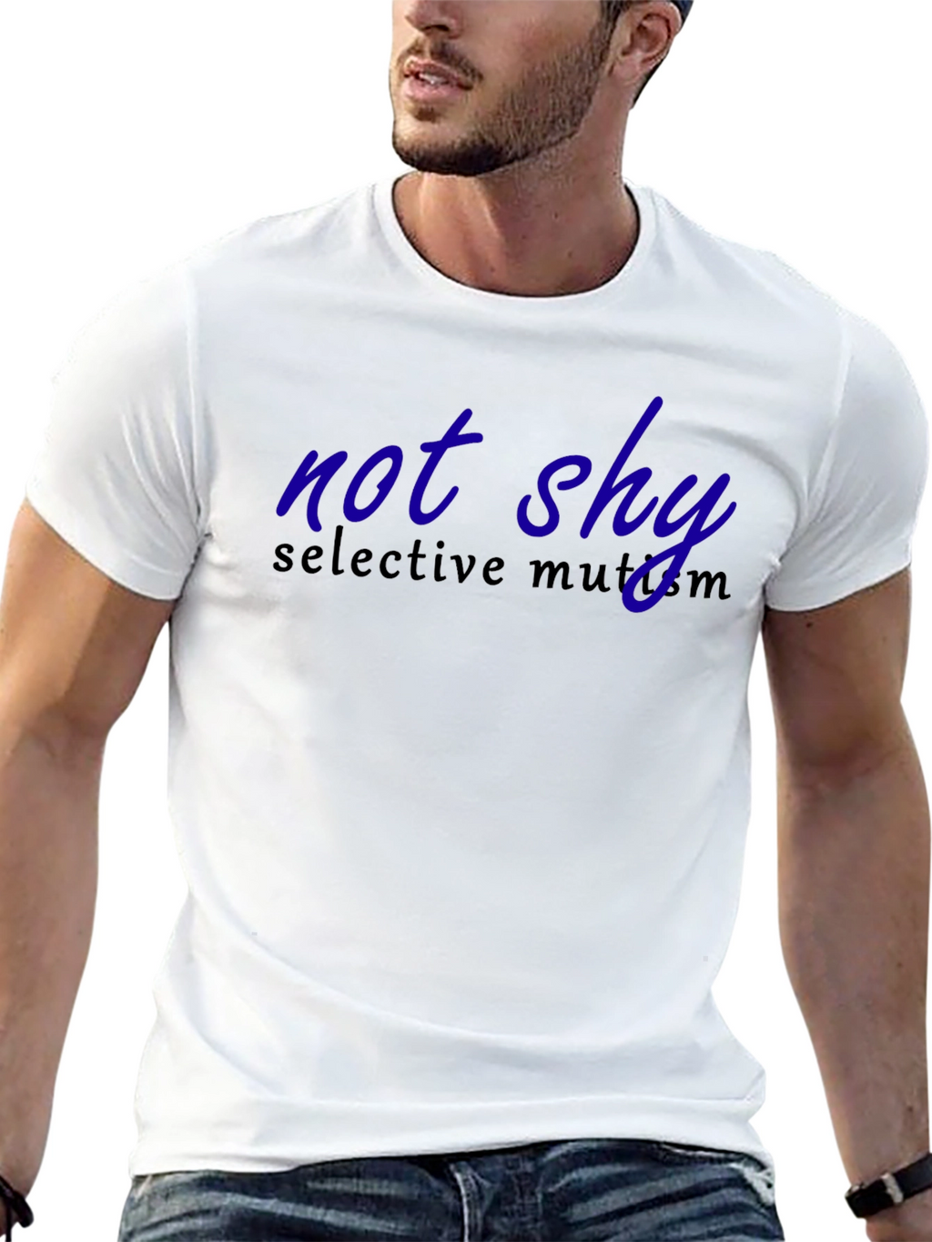 Not Shy Selective Mutism T-Shirt - Adult Unisex