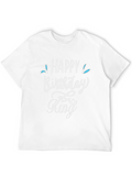 Happy Birthday King T-Shirt Black