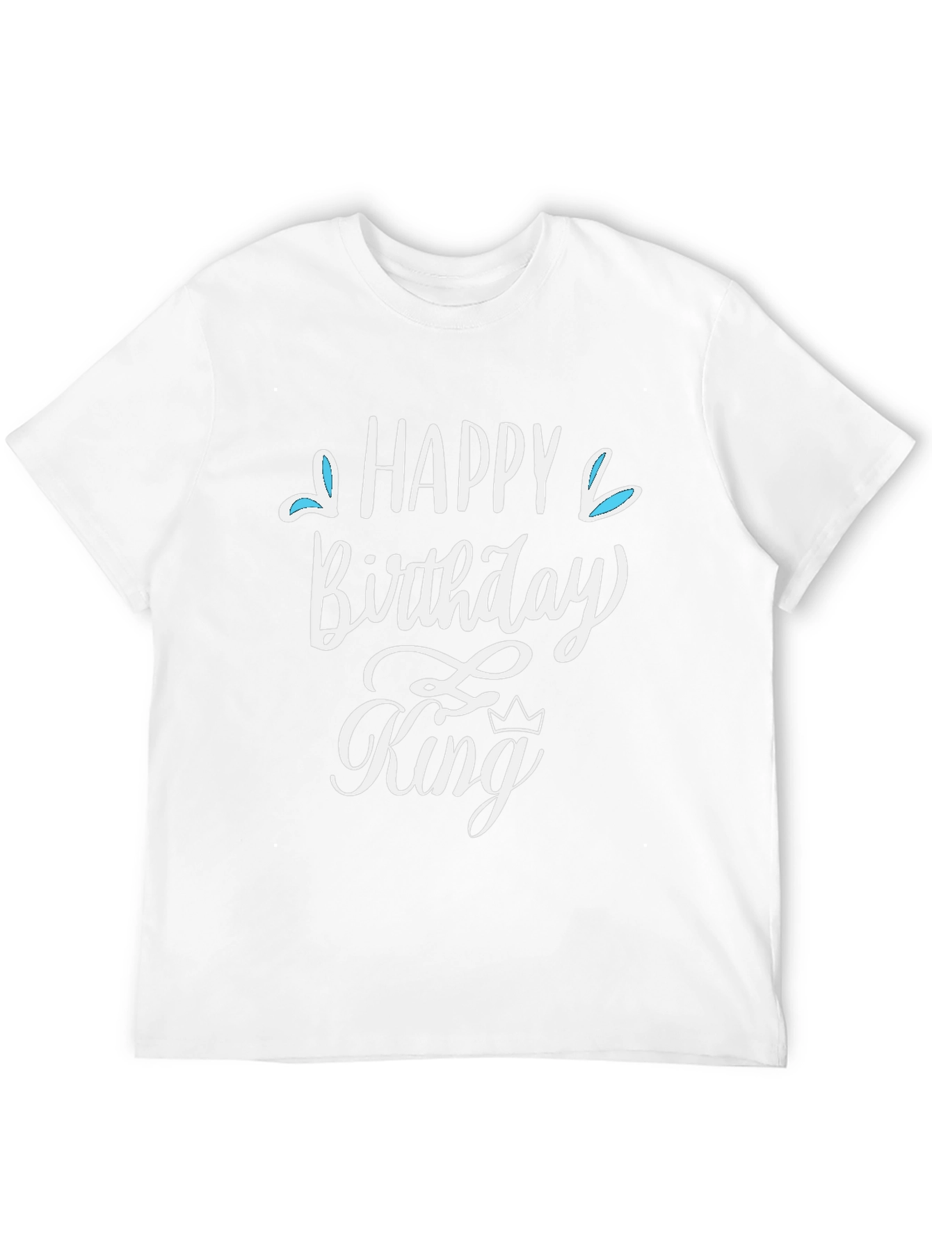Happy Birthday King T-Shirt Black
