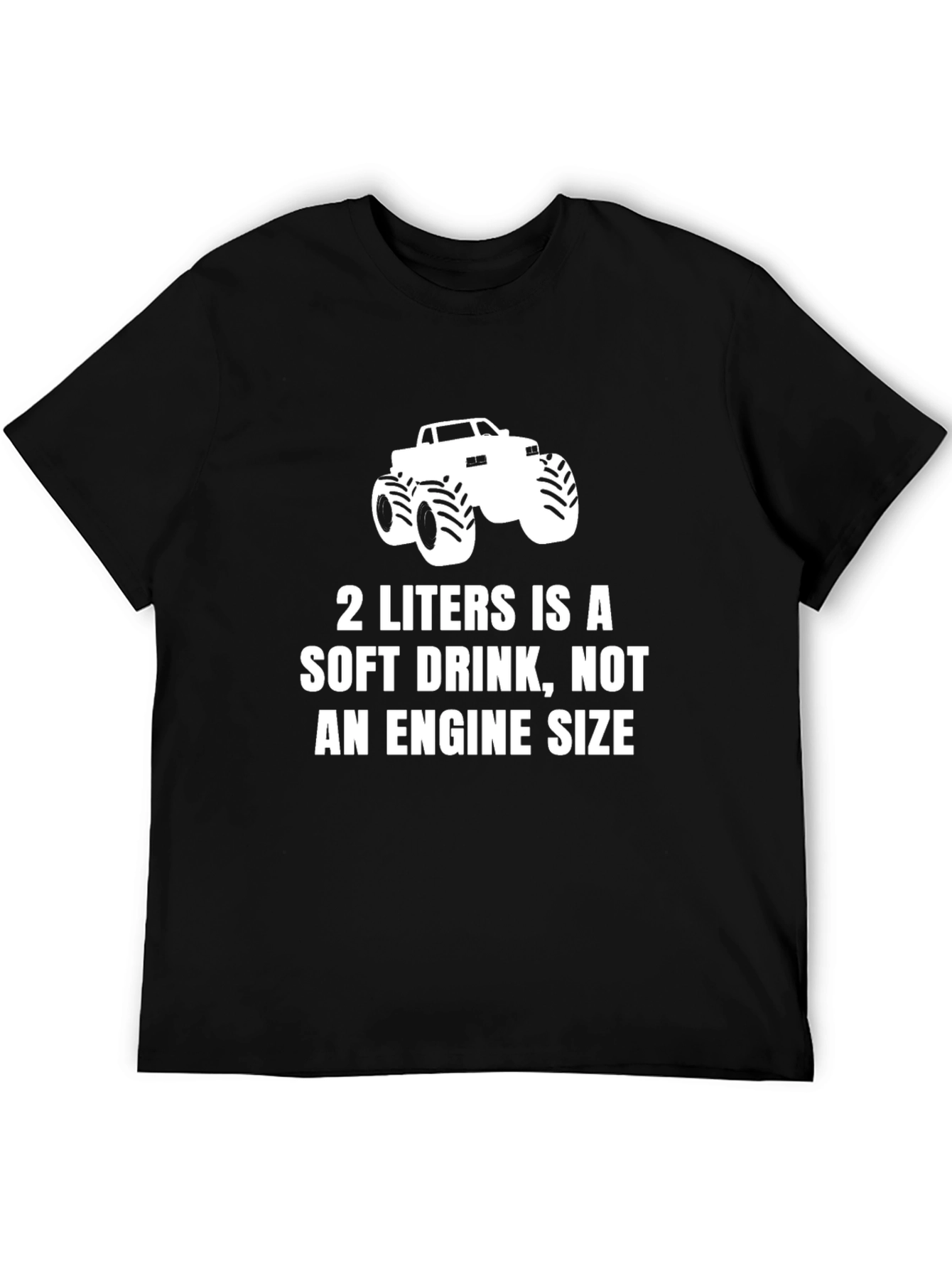 Funny 2 Liters is a Soft Drink Mens T-Shirt