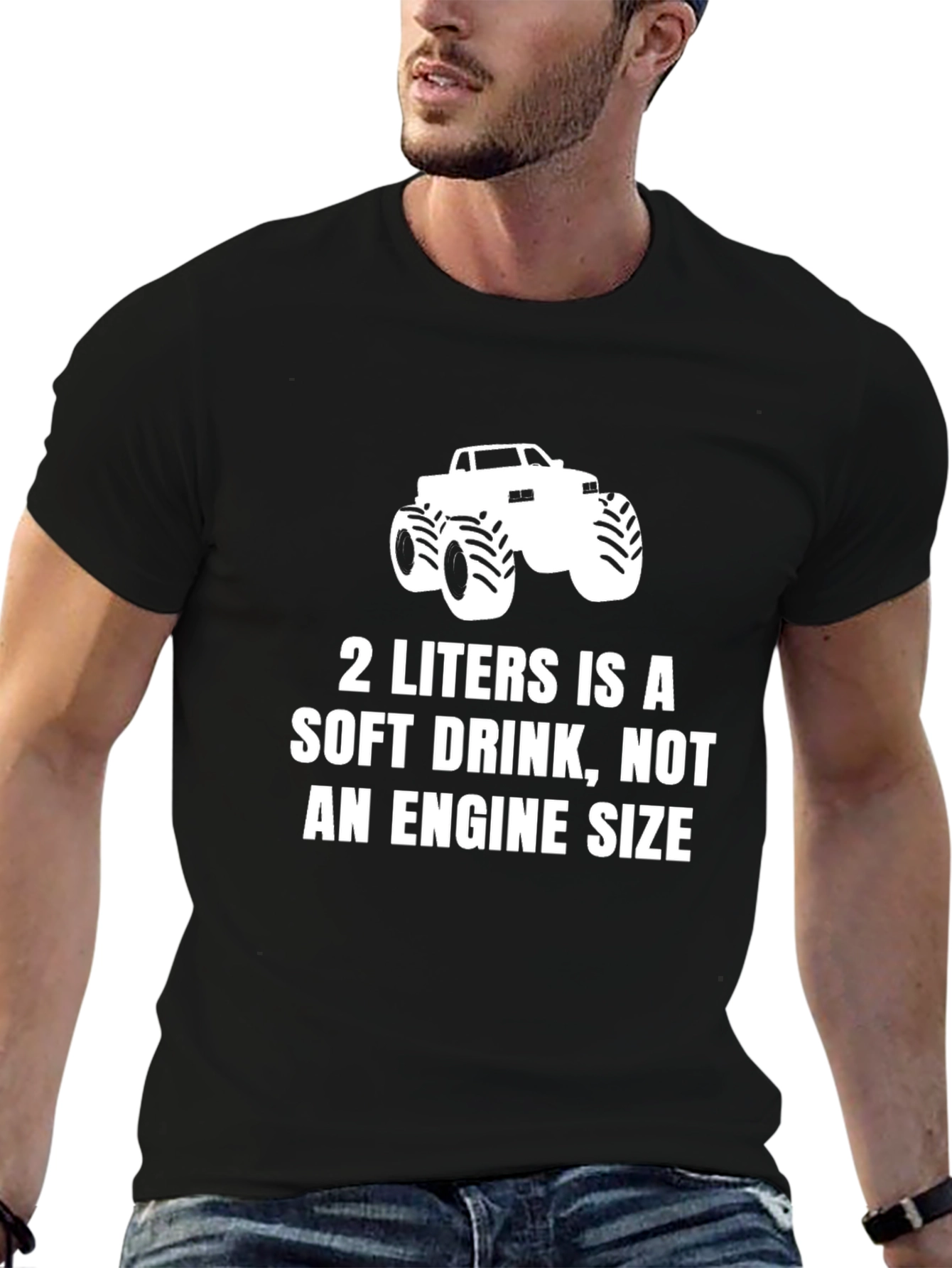 Funny 2 Liters is a Soft Drink Mens T-Shirt