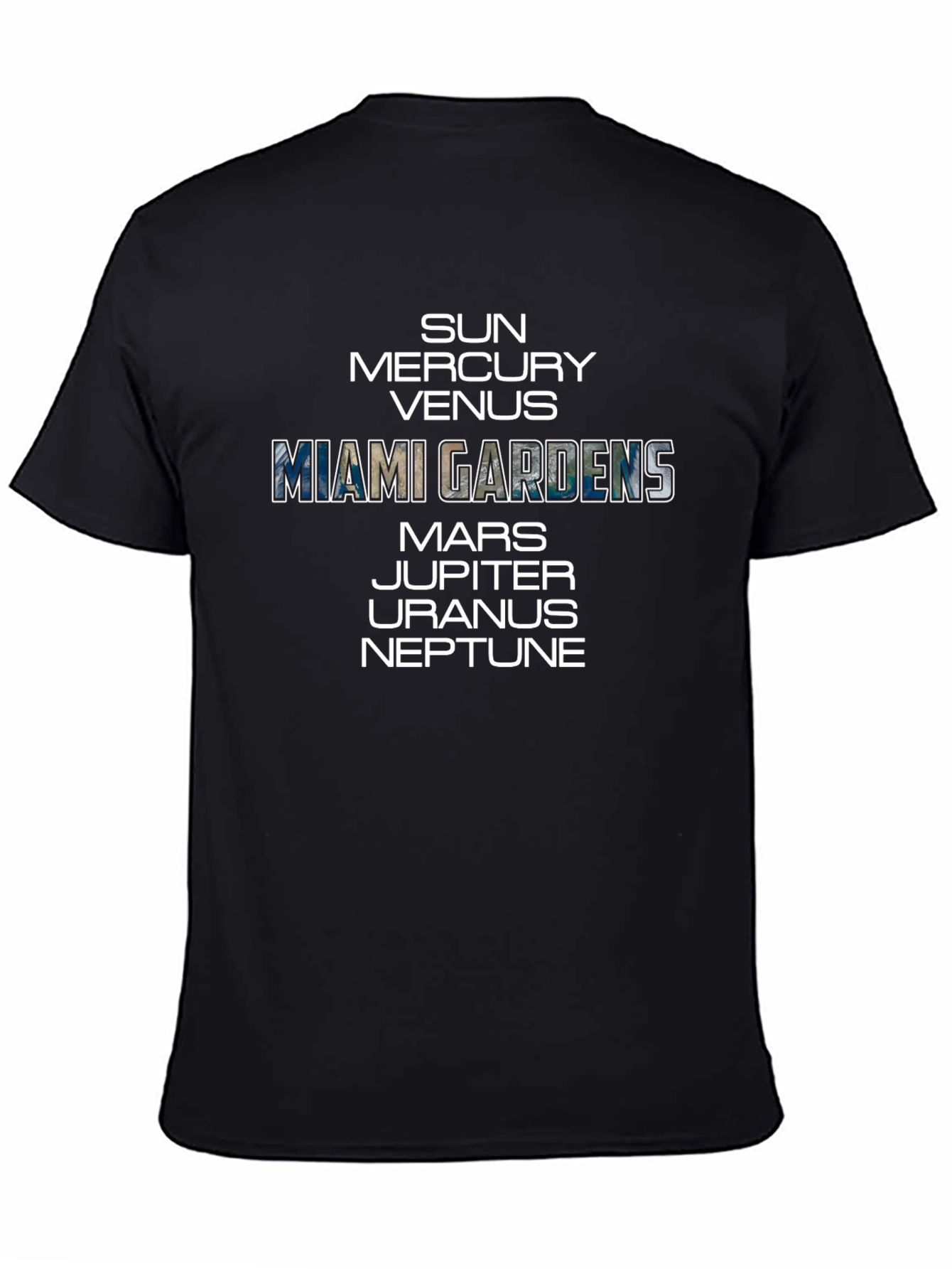 Miami Gardens Planets T-Shirt