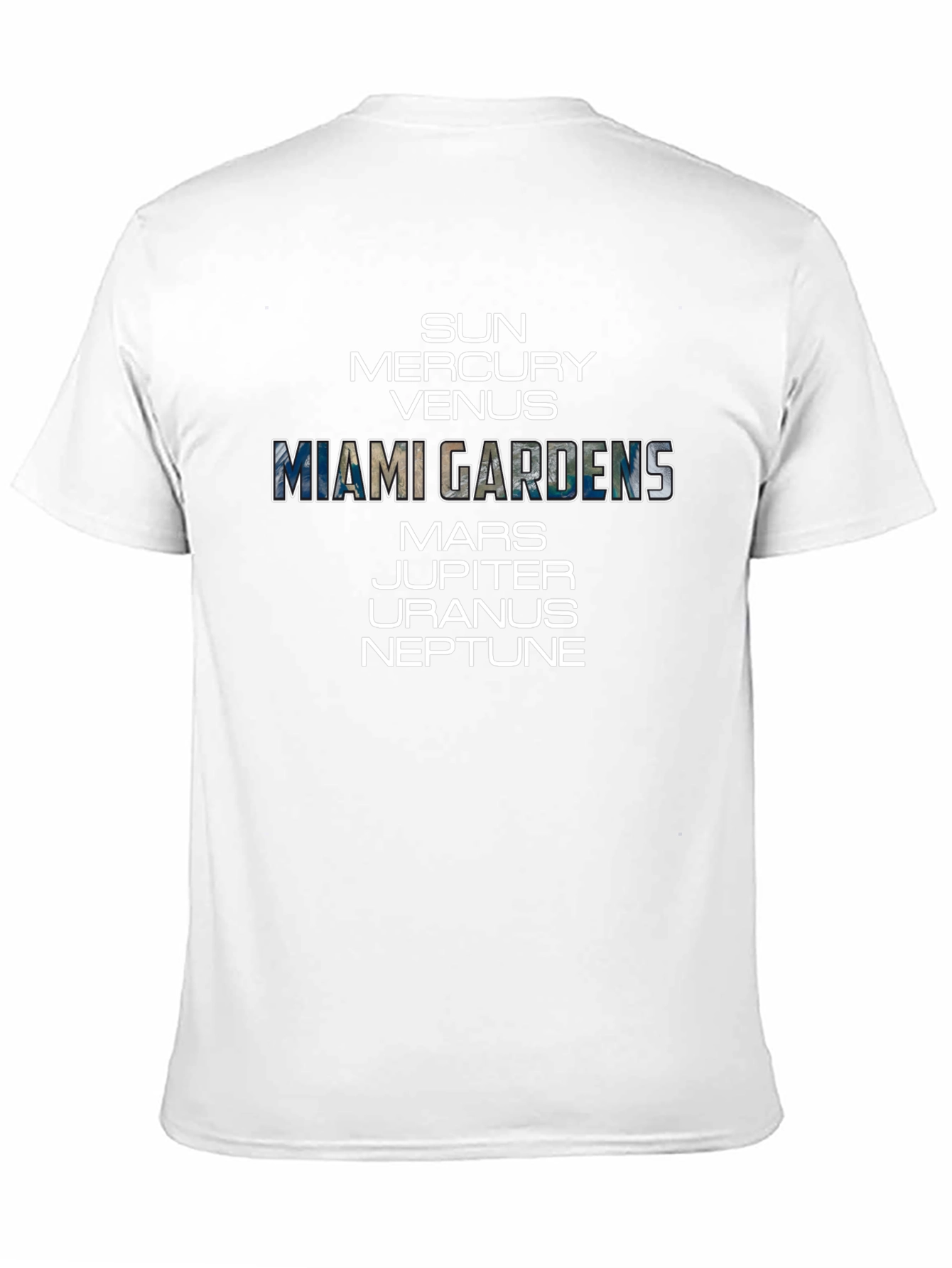 Miami Gardens Planets T-Shirt